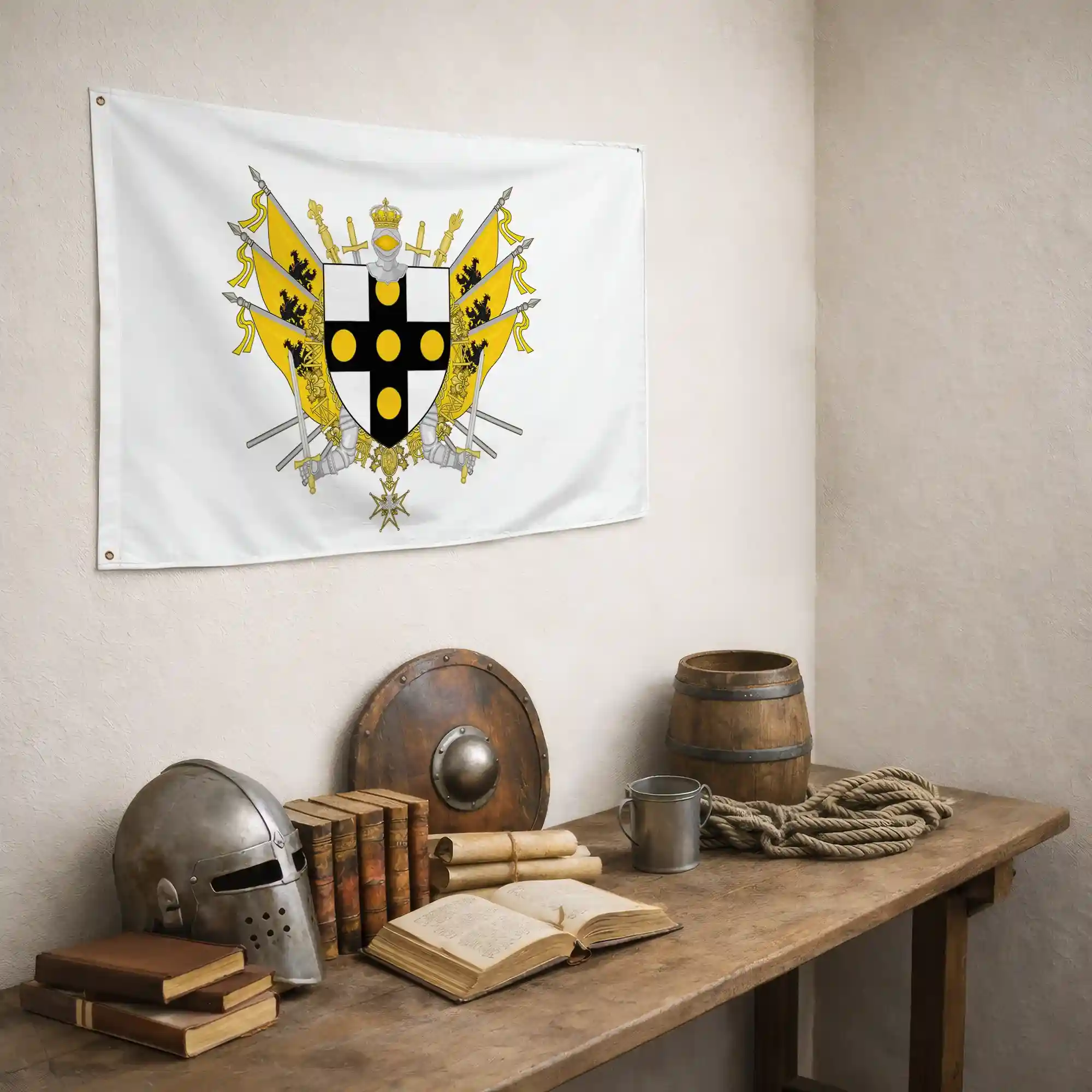 Drapeau - Blason de Tourcoing - Image 5