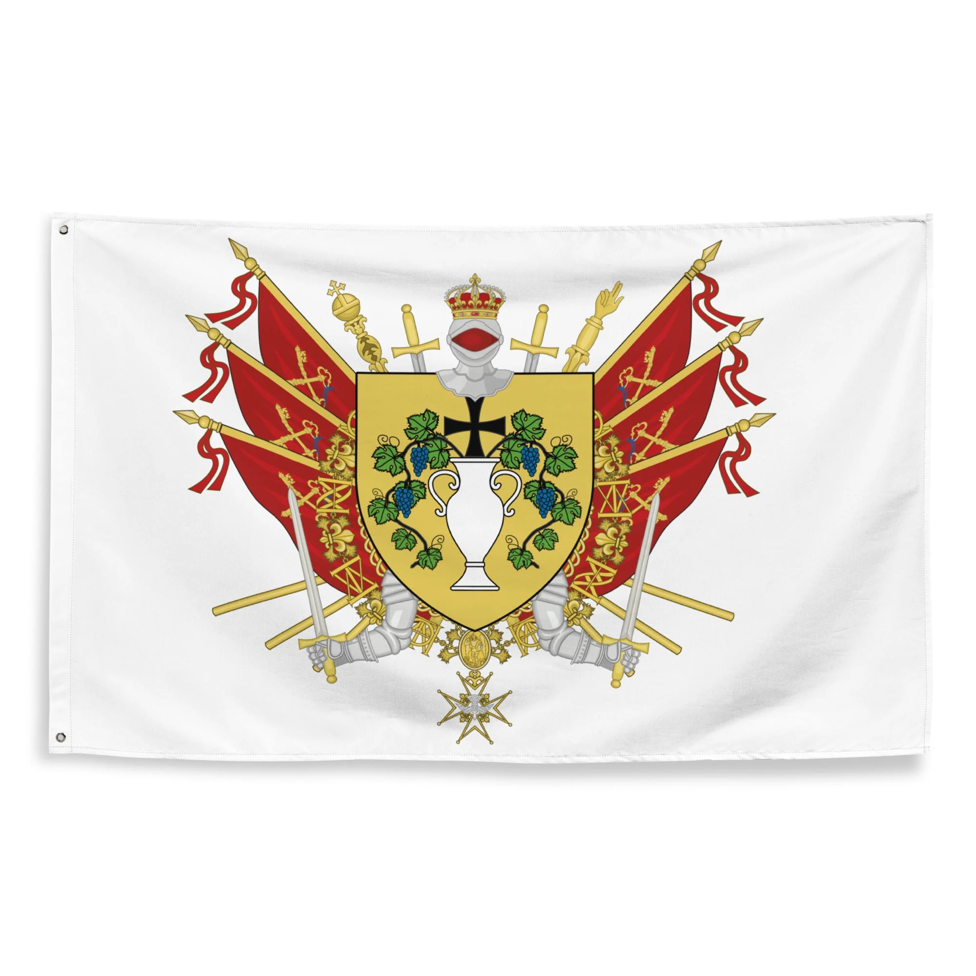 Drapeau - Blason de Vaison-la-Romaine