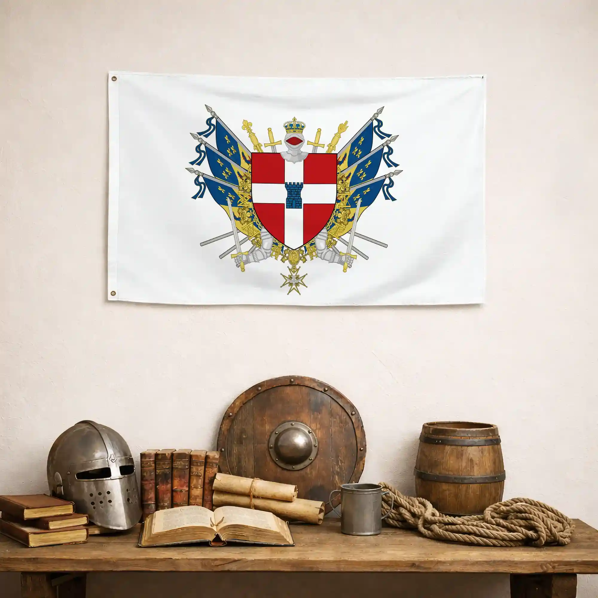 Drapeau - Blason de Valence - Image 4