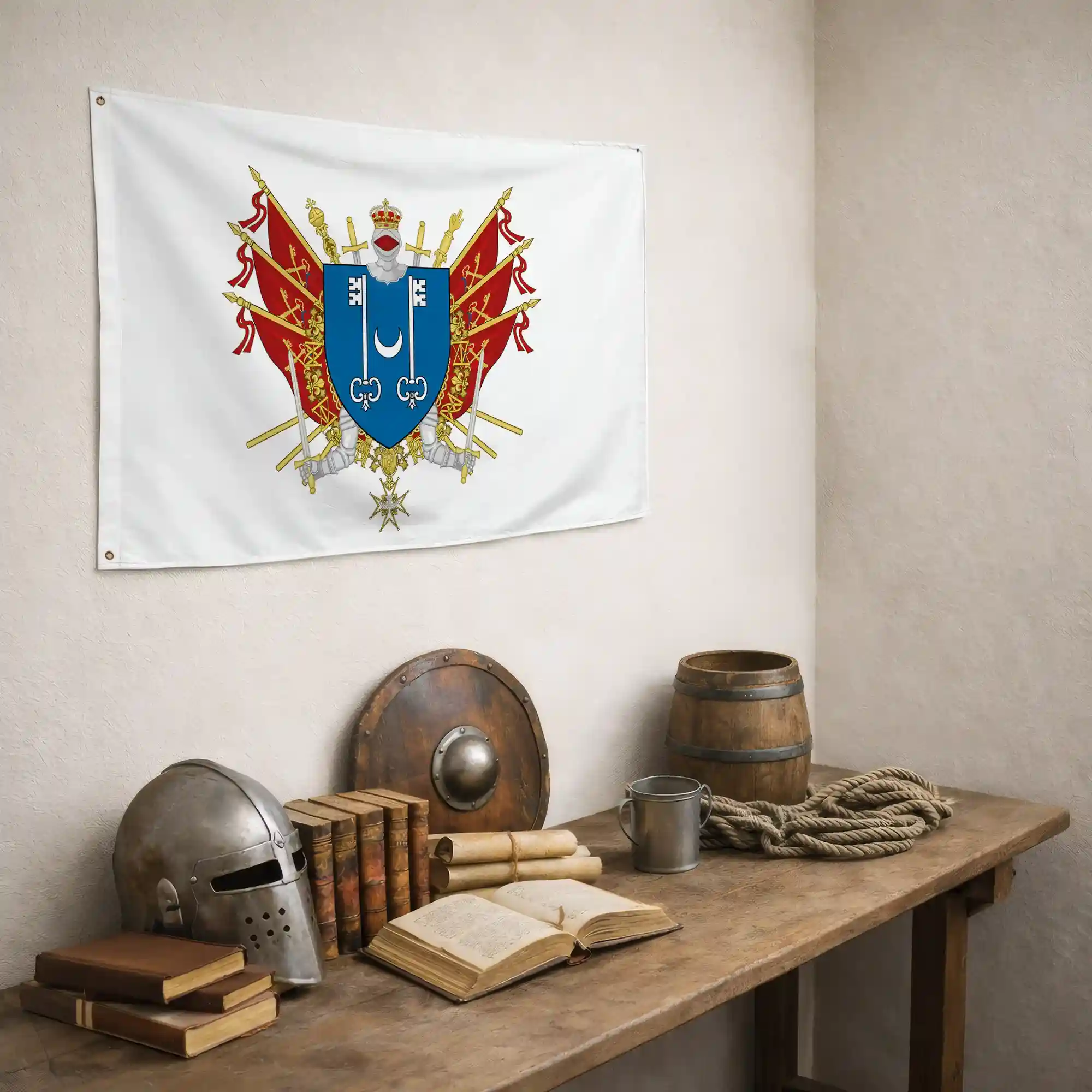 Drapeau - Blason de Valréas - Image 5