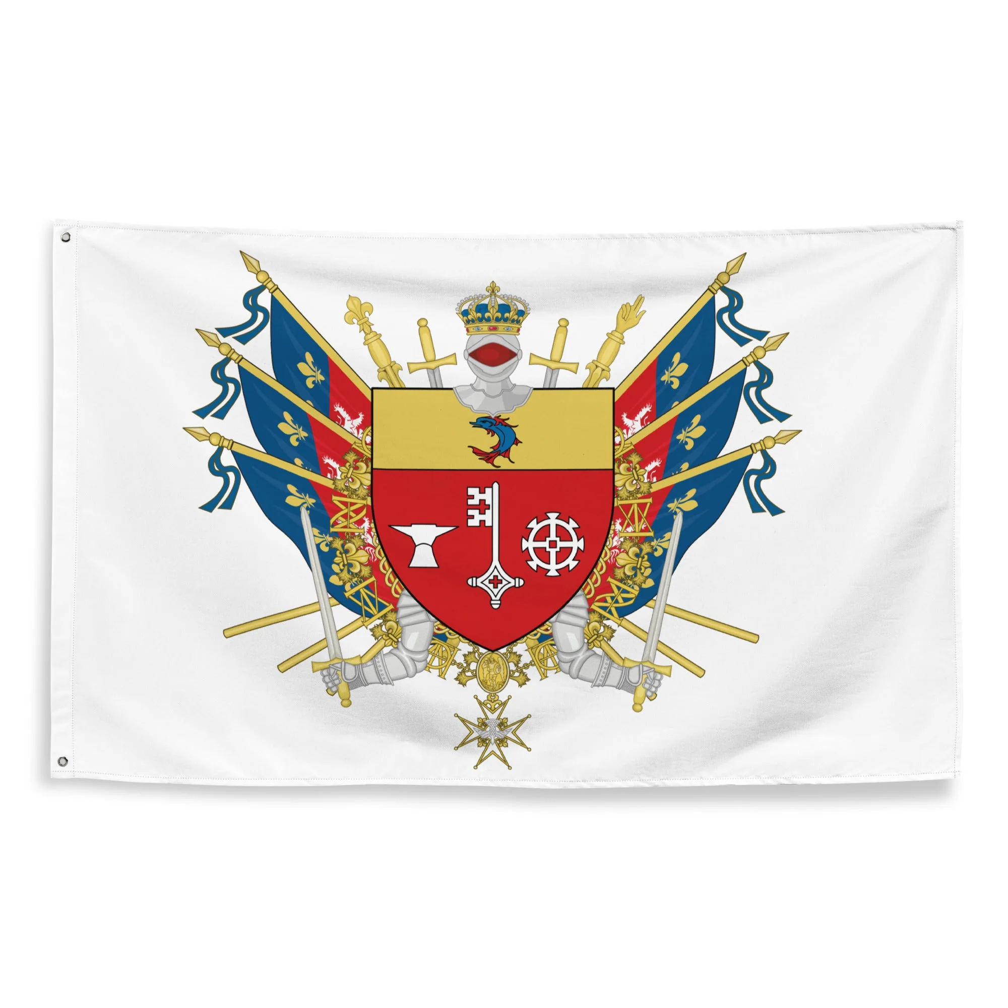 Drapeau - Blason de Vénissieux