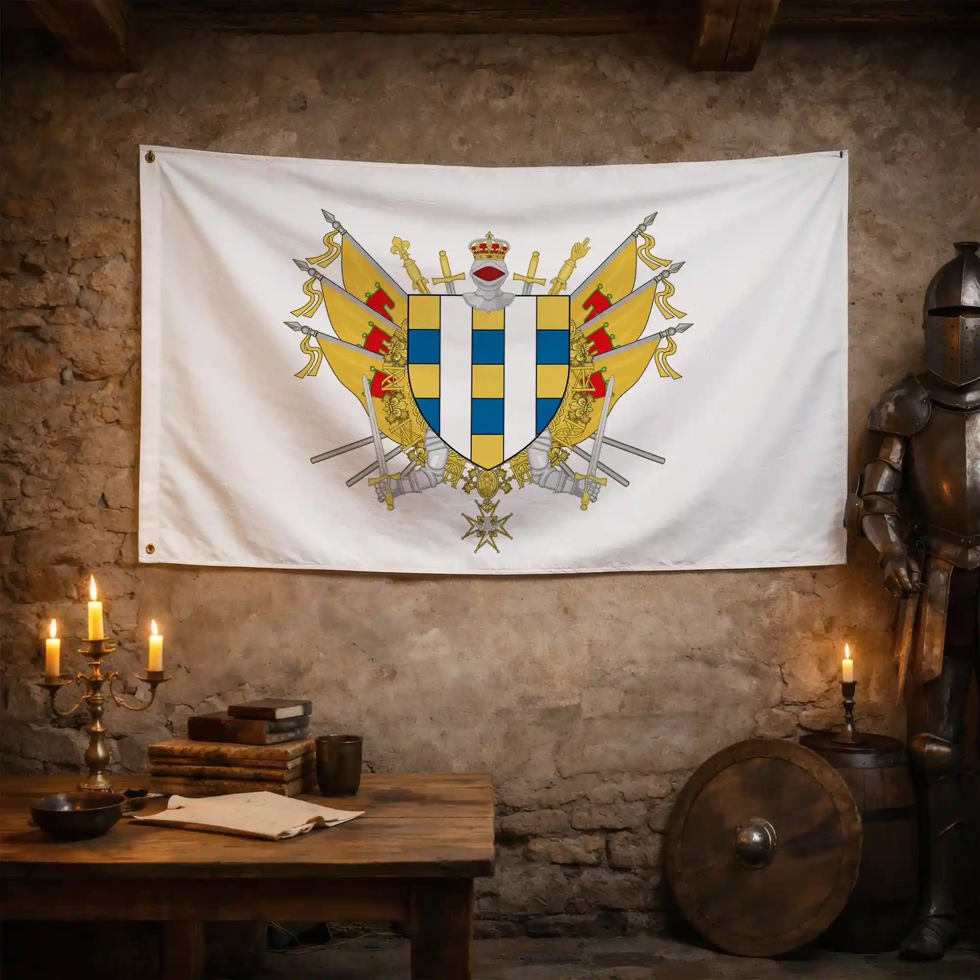 Drapeau - Blason de Vichy - Image 3