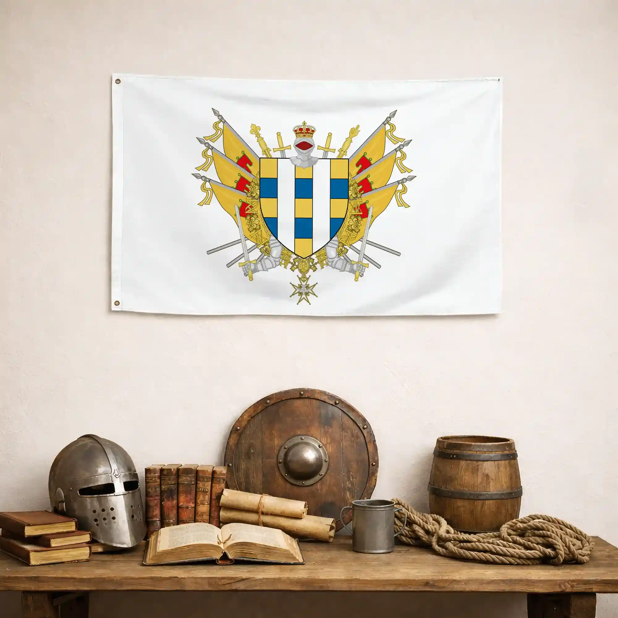 Drapeau - Blason de Vichy - Image 4