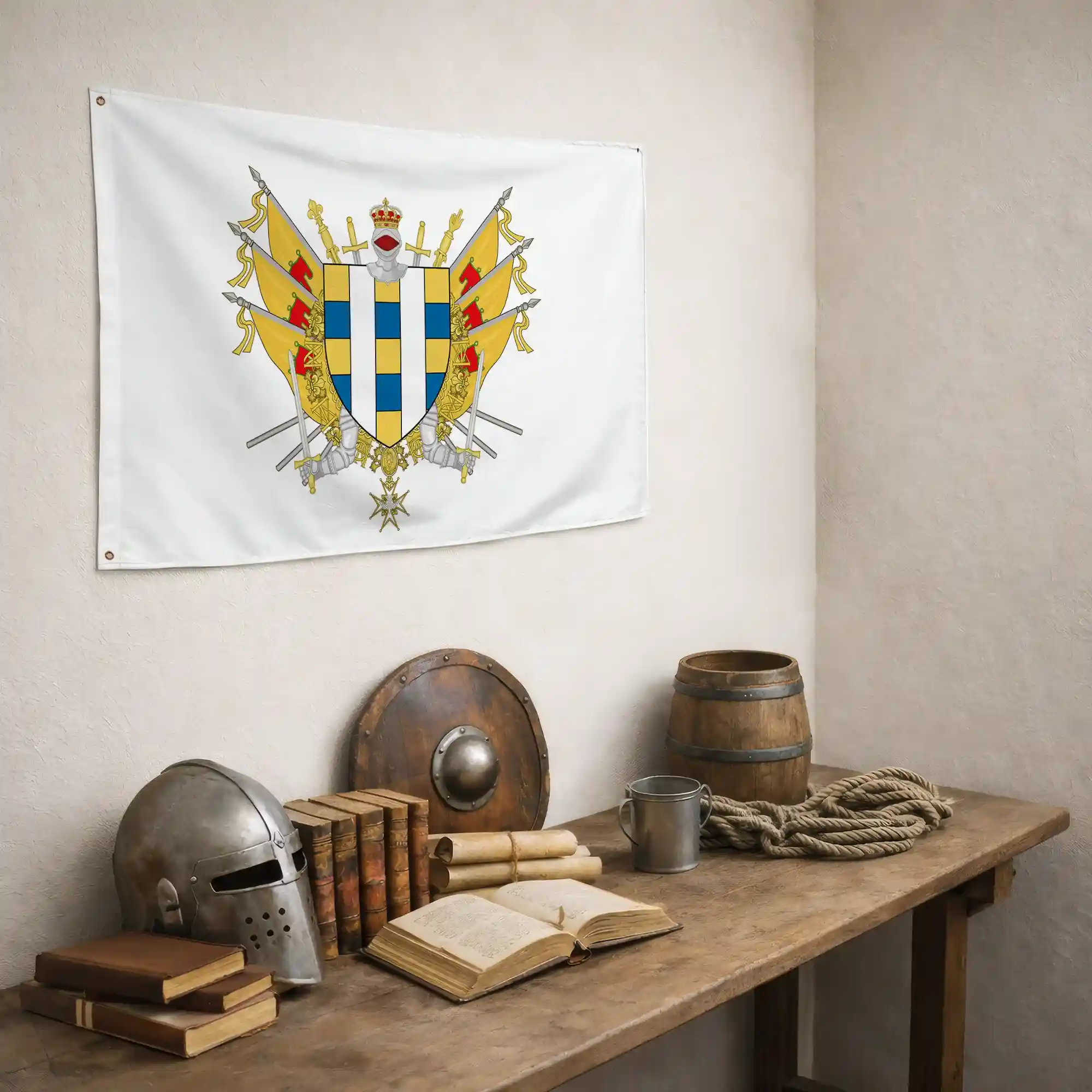 Drapeau - Blason de Vichy - Image 5
