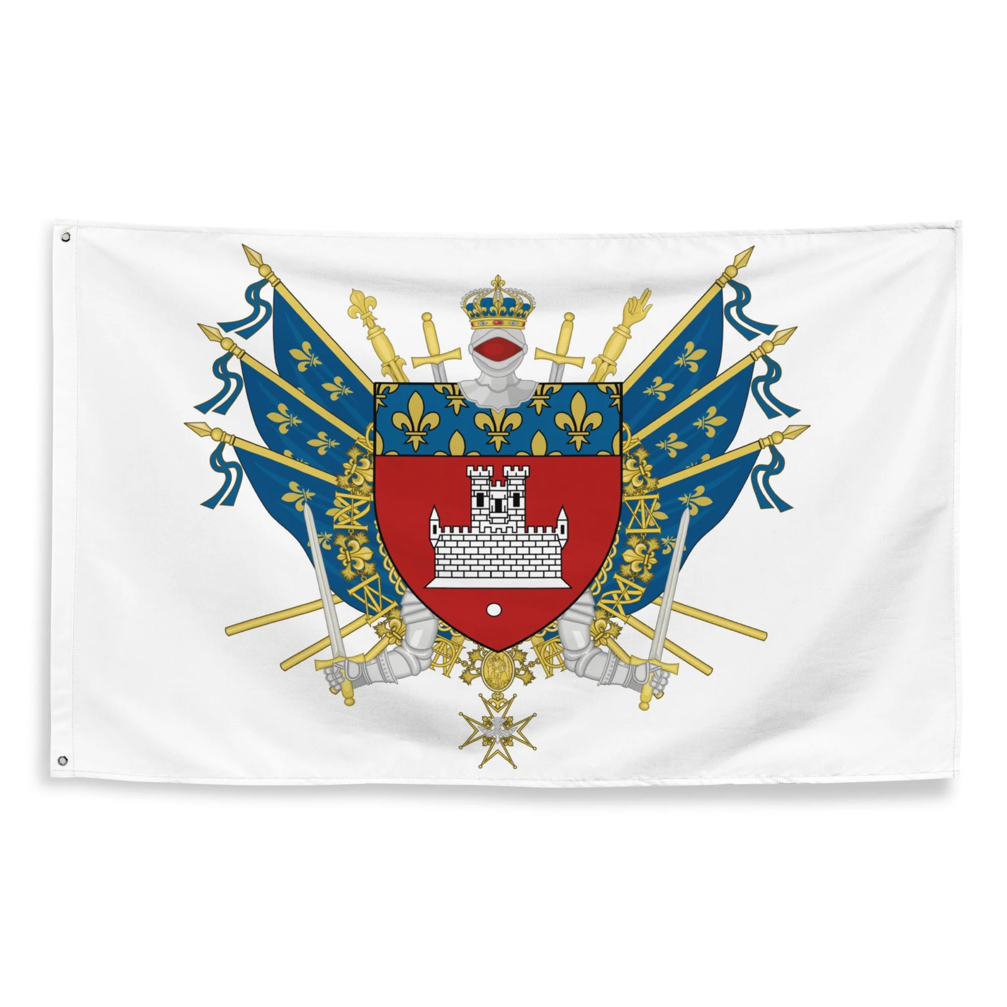 Drapeau - Blason de Vincennes