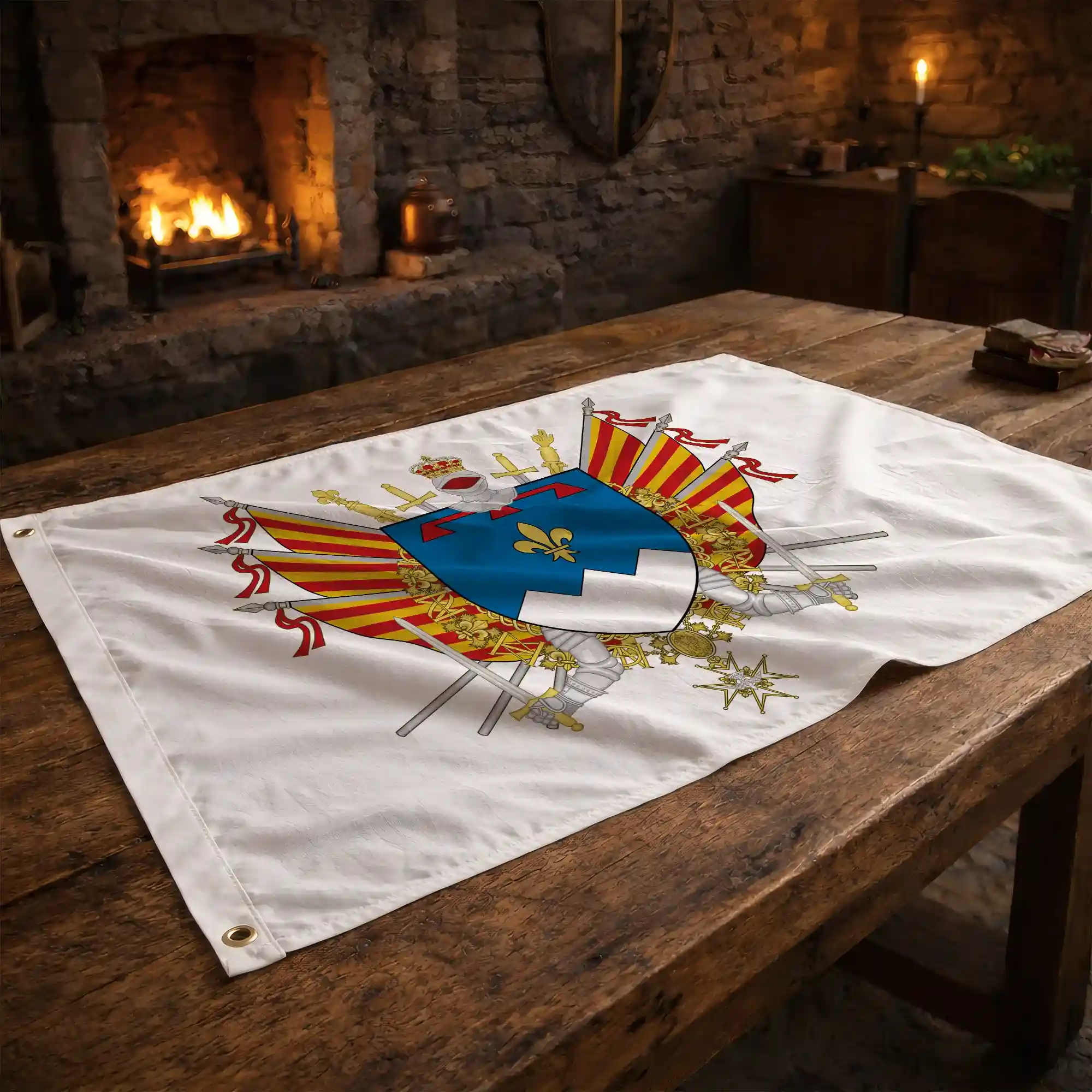Drapeau - Blason des Alpes-de-Haute-Provence (04) - Image 2
