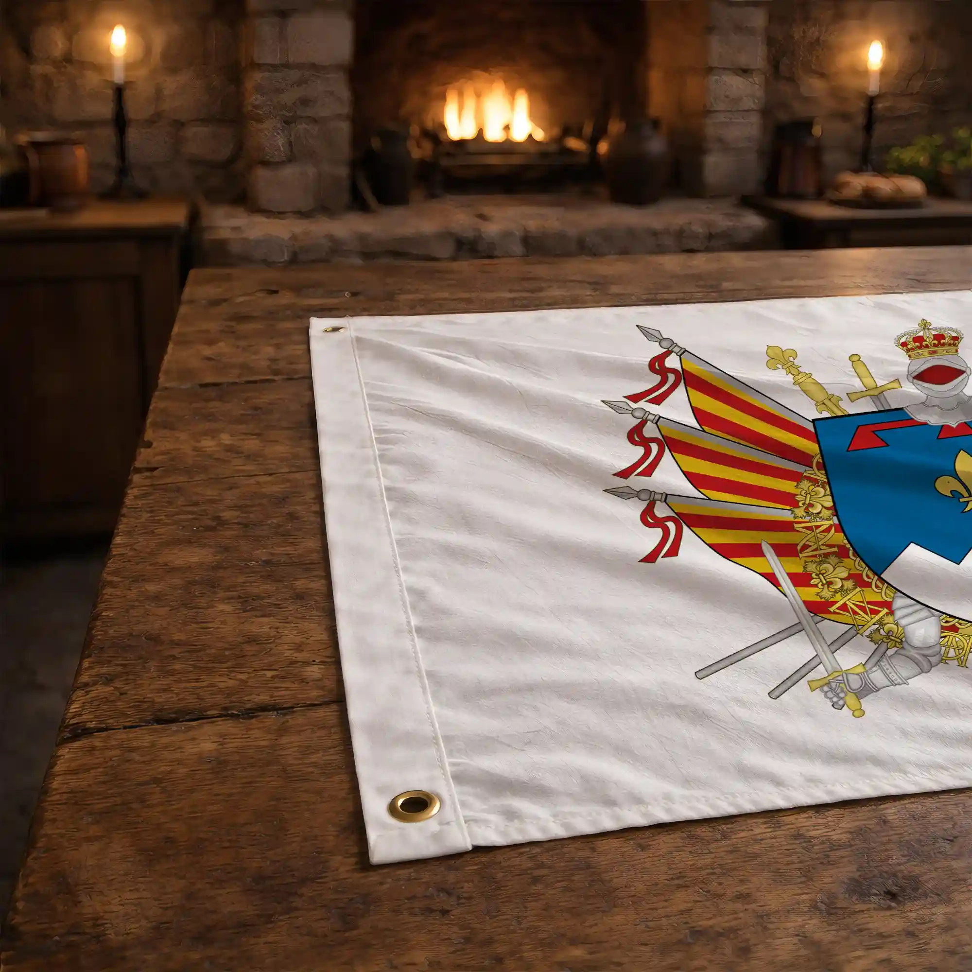 Drapeau - Blason des Alpes-de-Haute-Provence (04) - Image 4