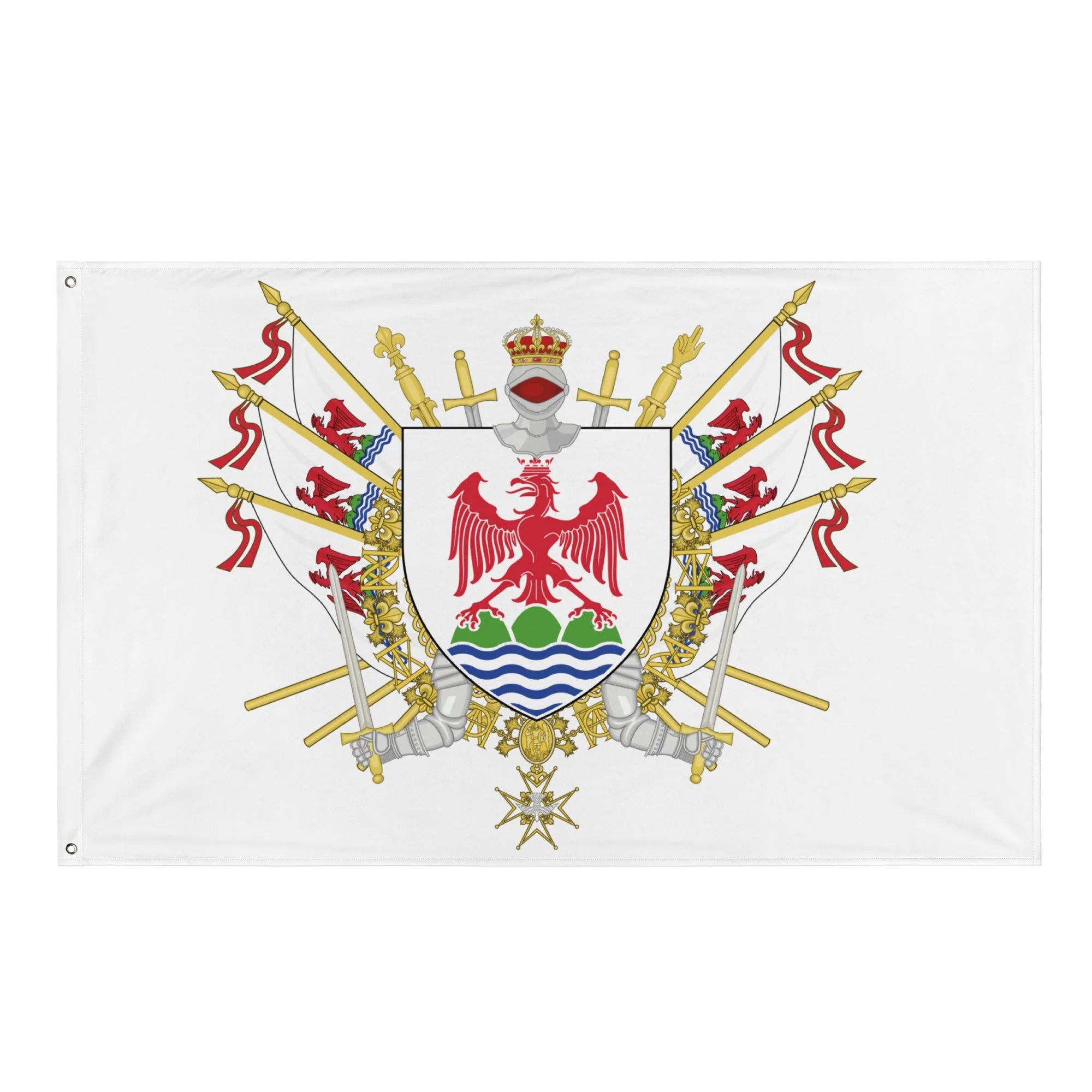 Drapeau - Blason des Alpes-Maritimes (06)