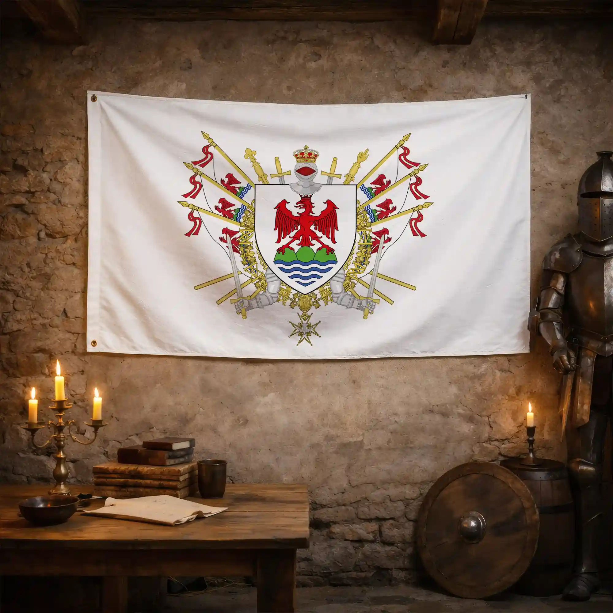 Drapeau - Blason des Alpes-Maritimes (06) - Image 3