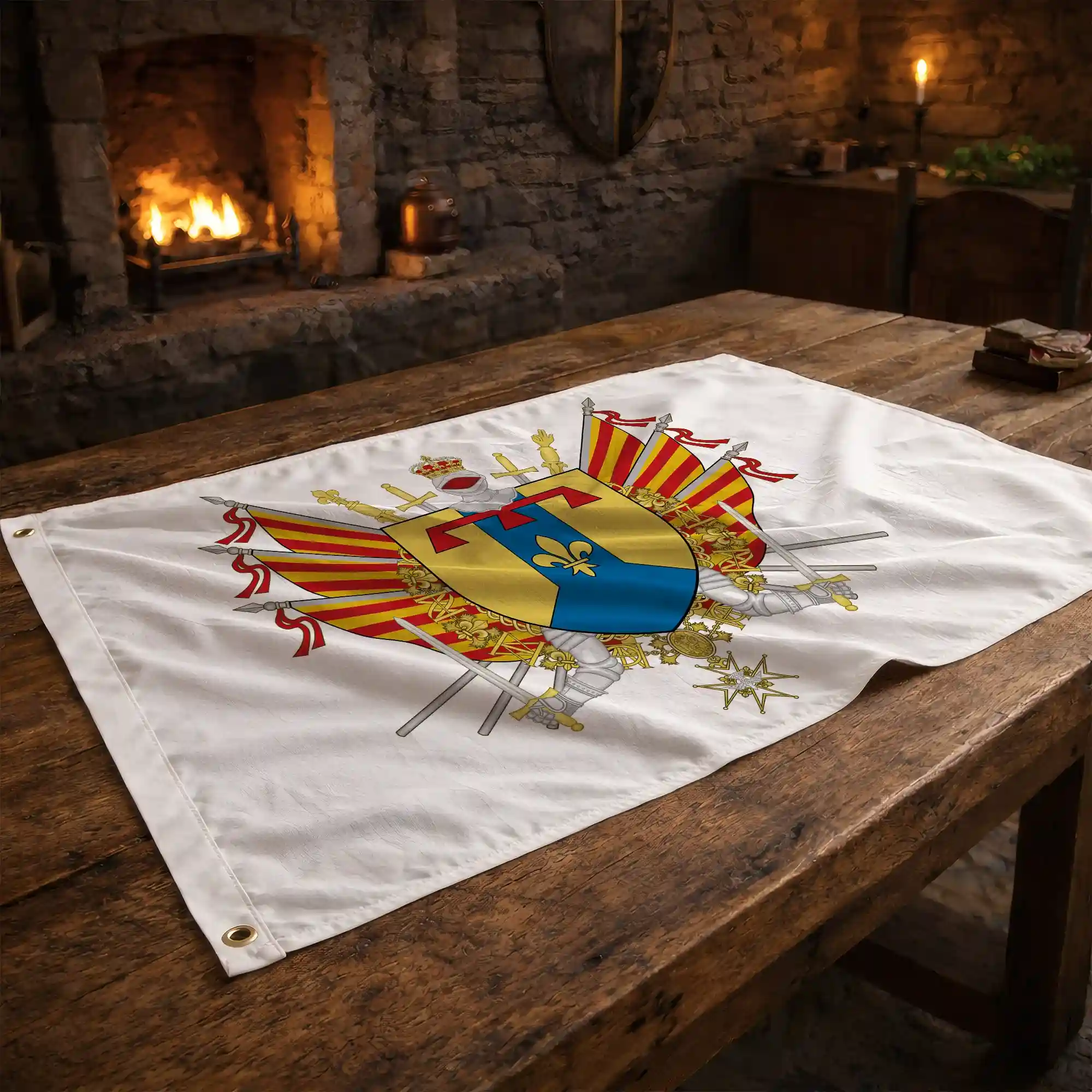 Drapeau - Blason des Bouches-du-Rhône (13) - Image 2