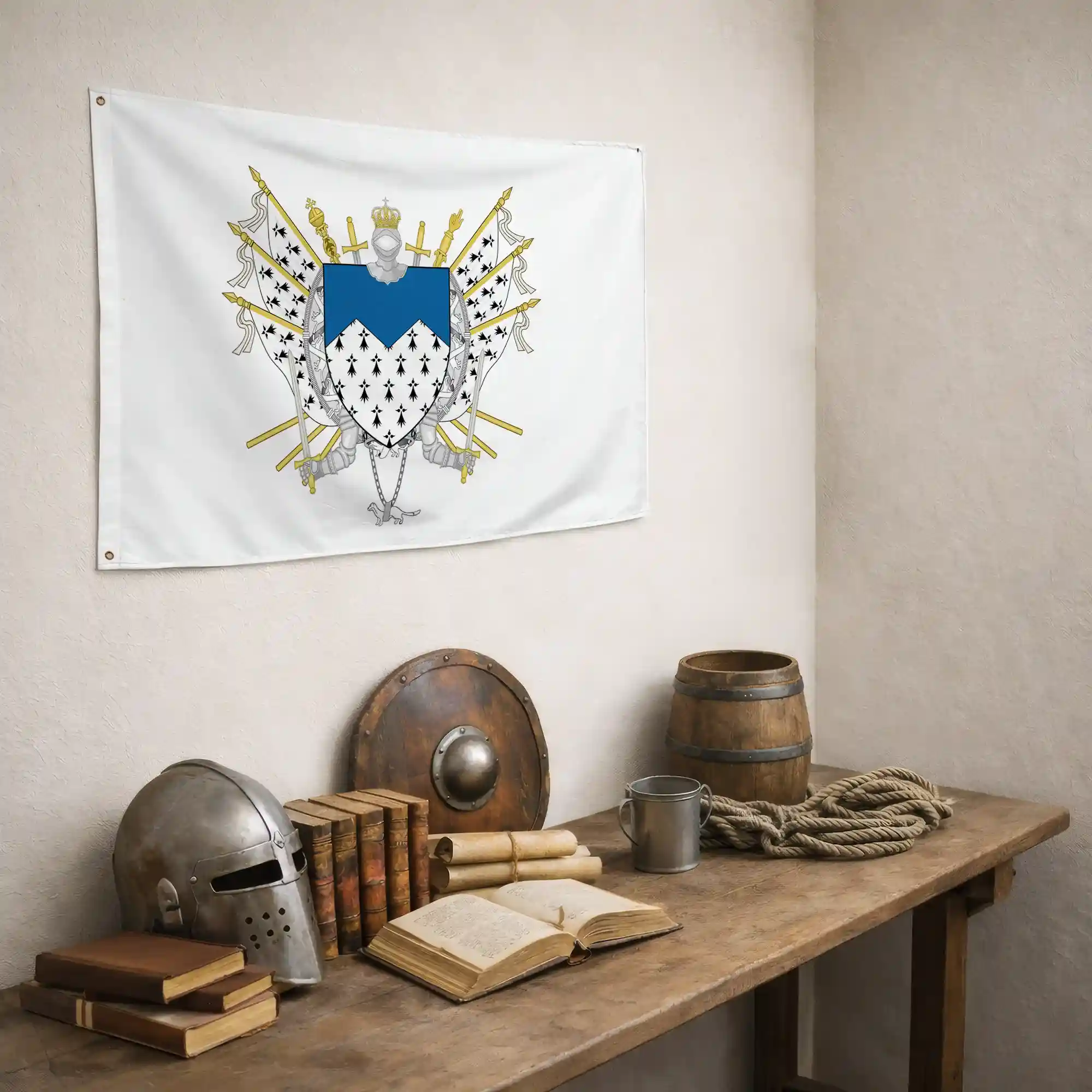 Drapeau - Blason des Côtes-d'Armor (22) - Image 5