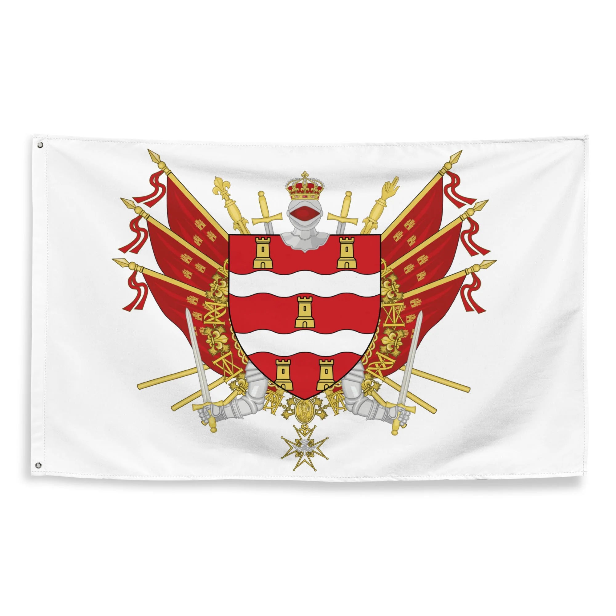 Drapeau - Blason des Deux-Sèvres (79)