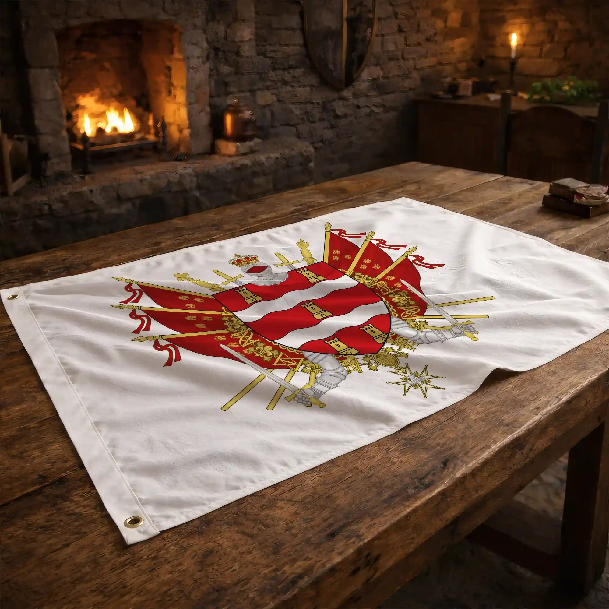 Drapeau - Blason des Deux-Sèvres (79) - Image 2