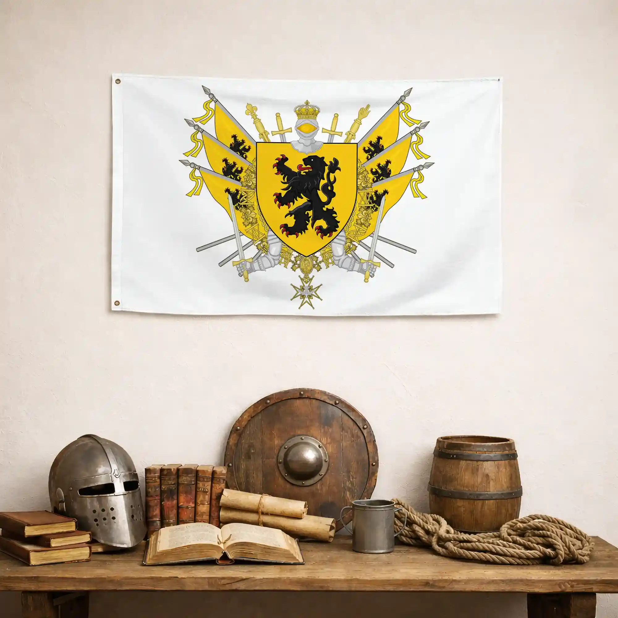 Drapeau - Blason des Flandres - Image 5