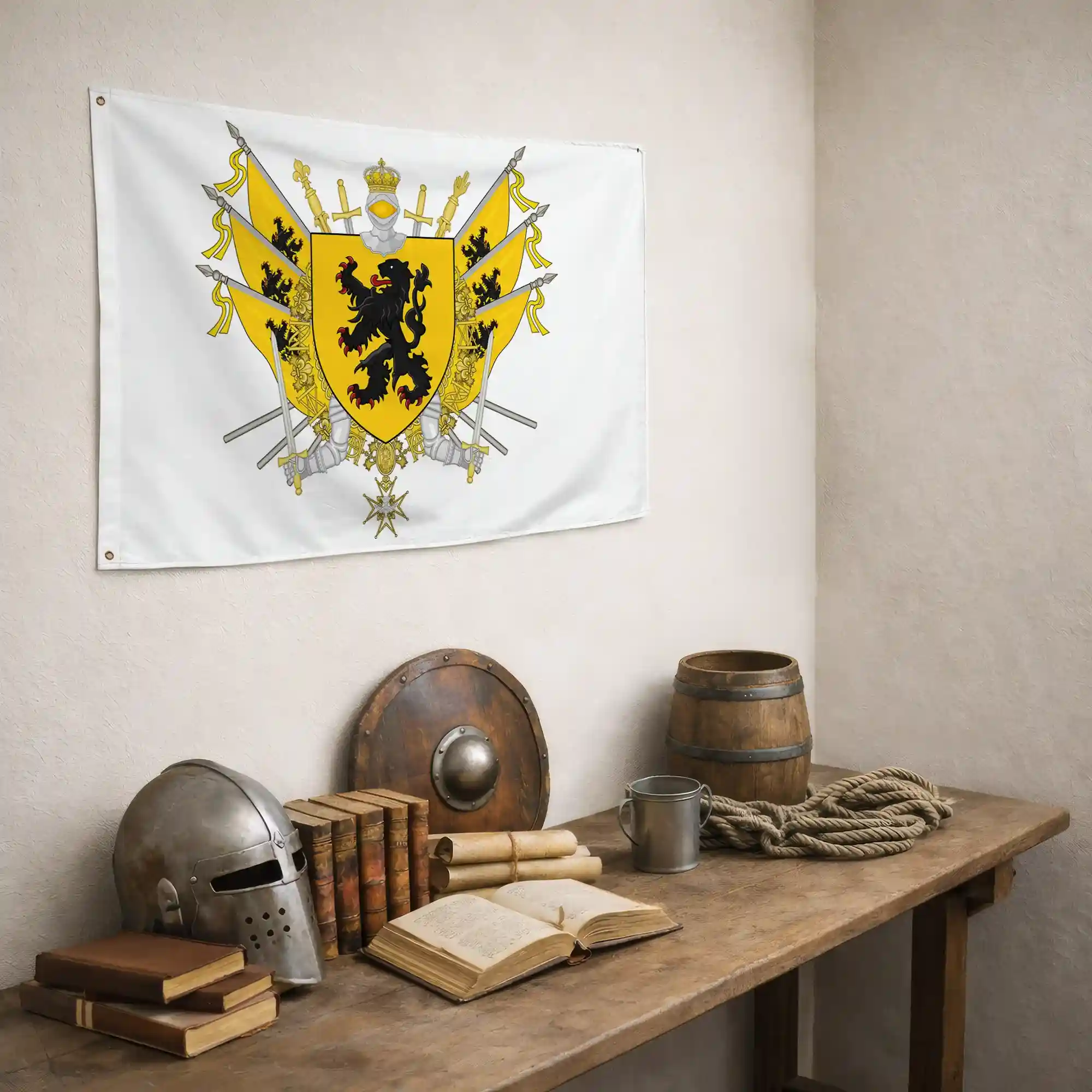 Drapeau - Blason des Flandres - Image 6