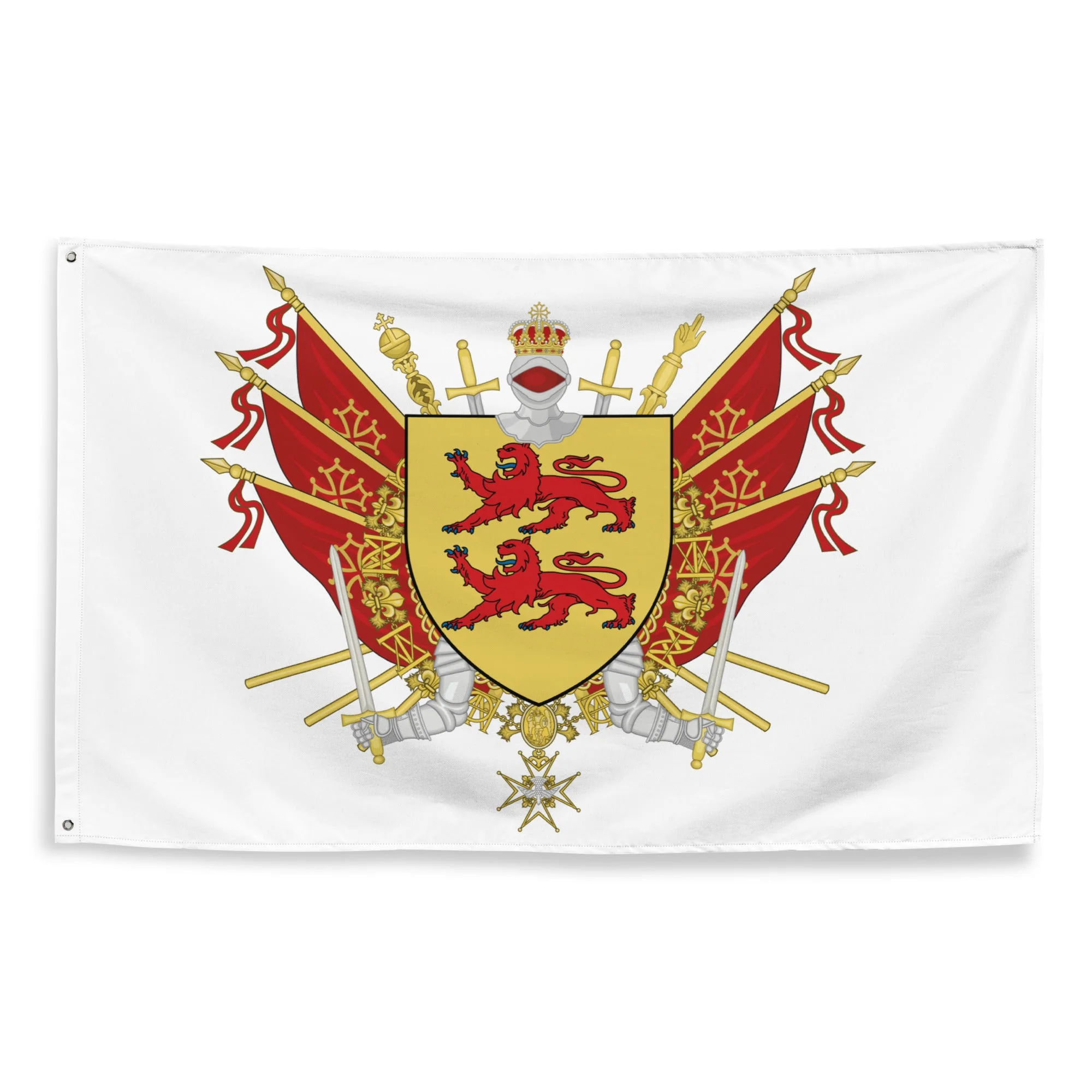 Drapeau - Blason des Hautes-Pyrénées (65)