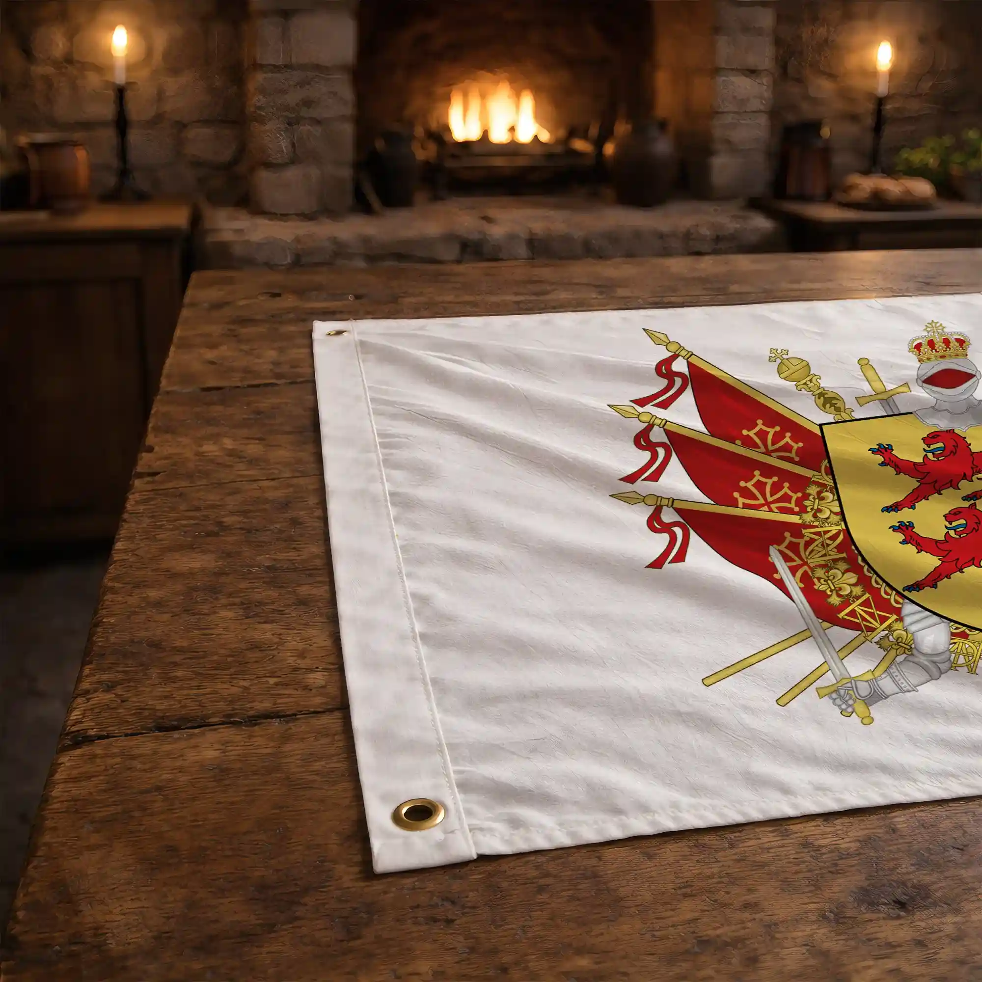 Drapeau - Blason des Hautes-Pyrénées (65) - Image 4