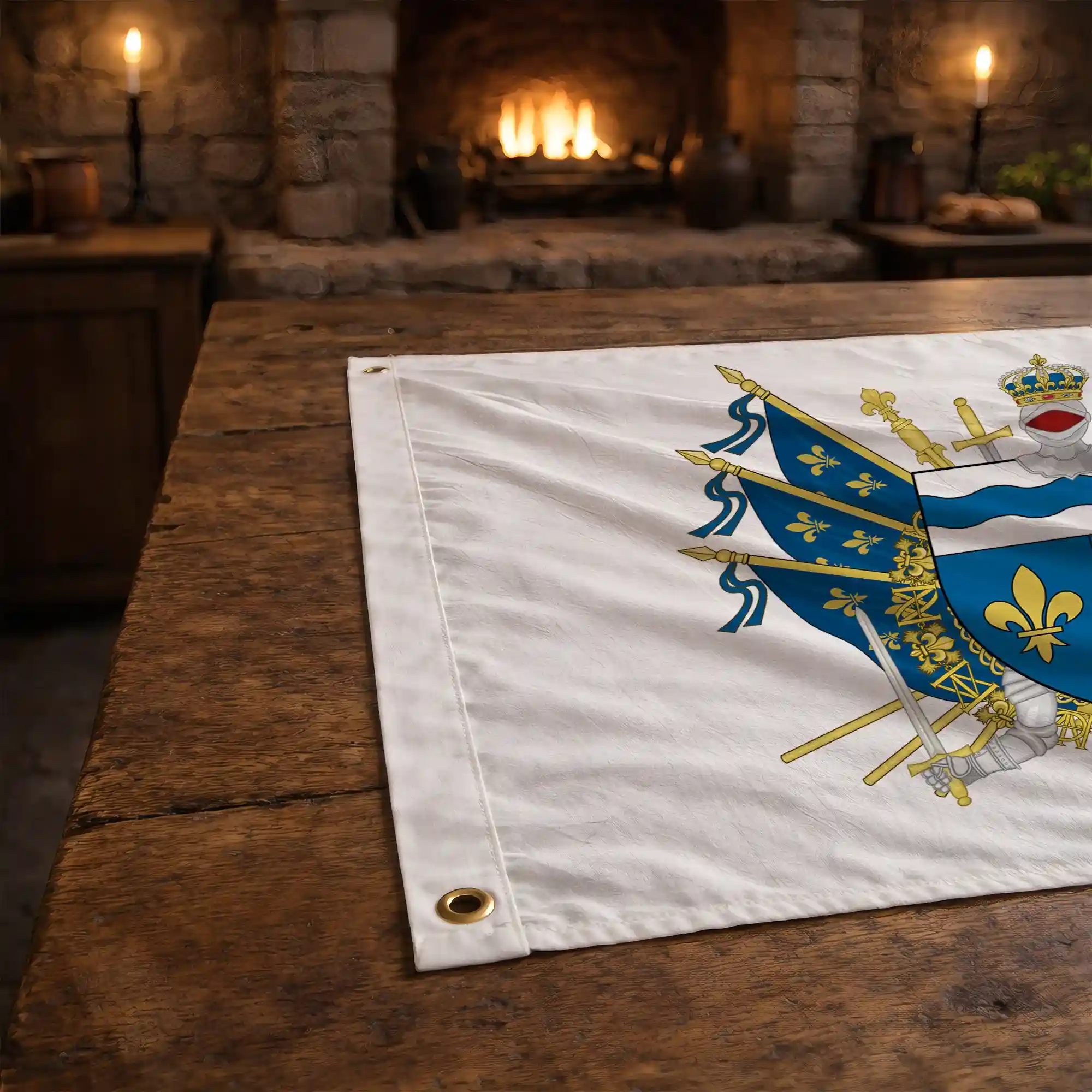 Drapeau - Blason des Hauts-de-Seine (92) - Image 4