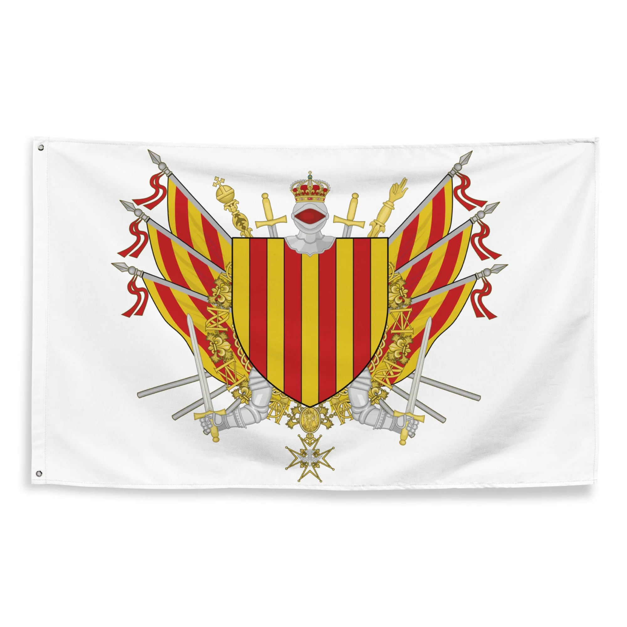 Drapeau - Blason des Pyrénées-Orientales (66)