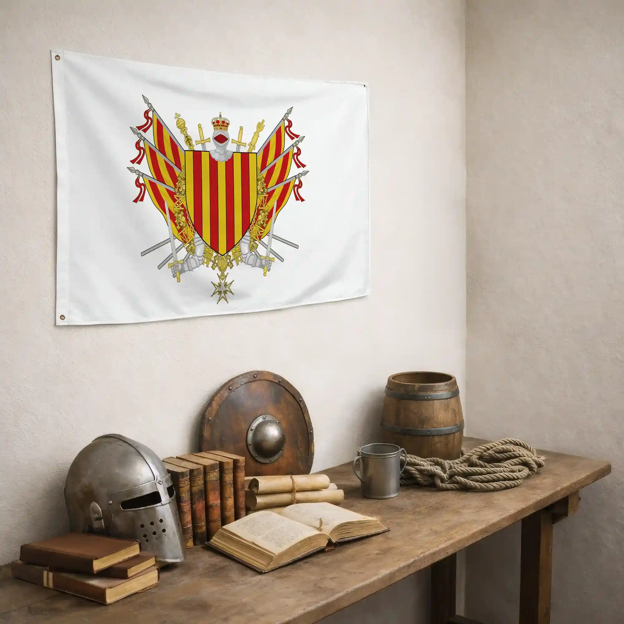 Drapeau - Blason des Pyrénées-Orientales (66) - Image 5
