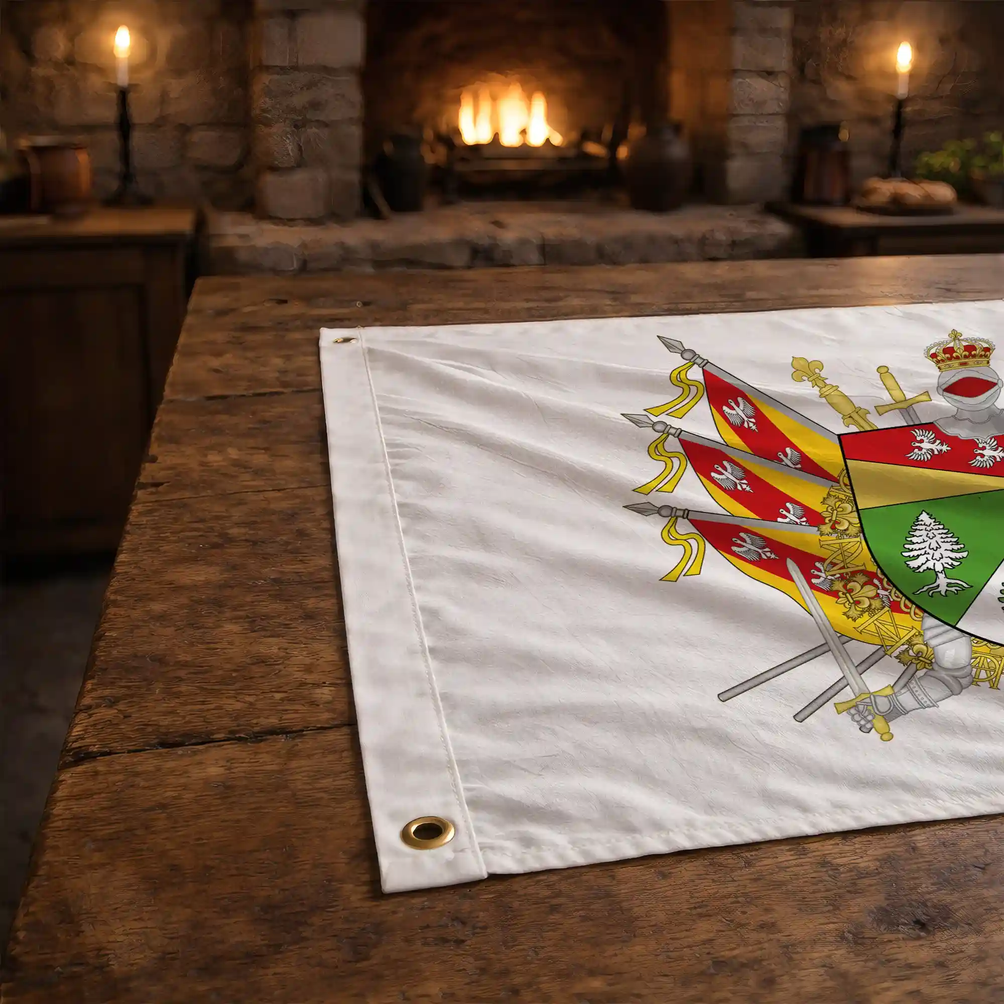 Drapeau - Blason des Vosges (88) - Image 4