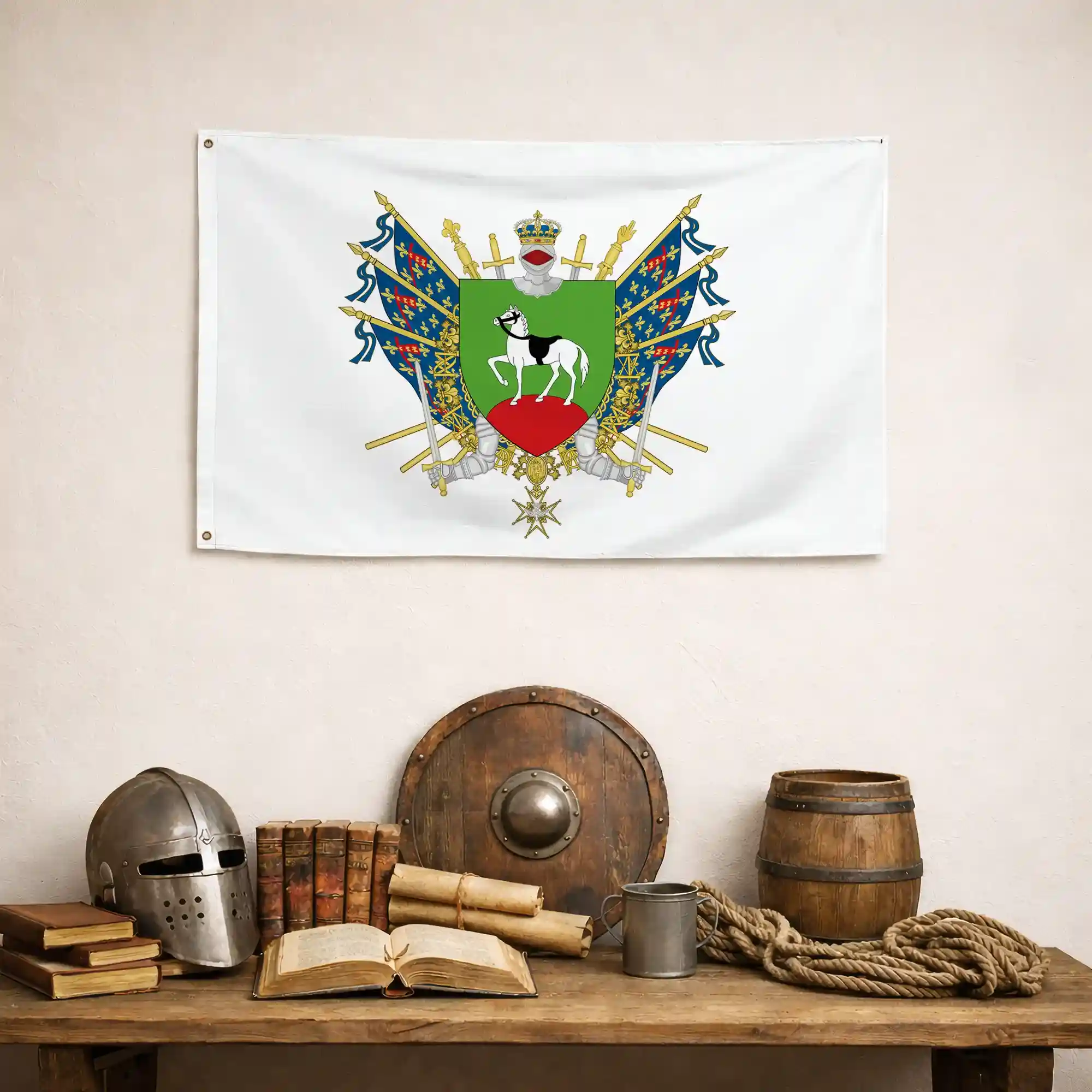 Drapeau - Blason d'Hénin-Beaumont - Image 5