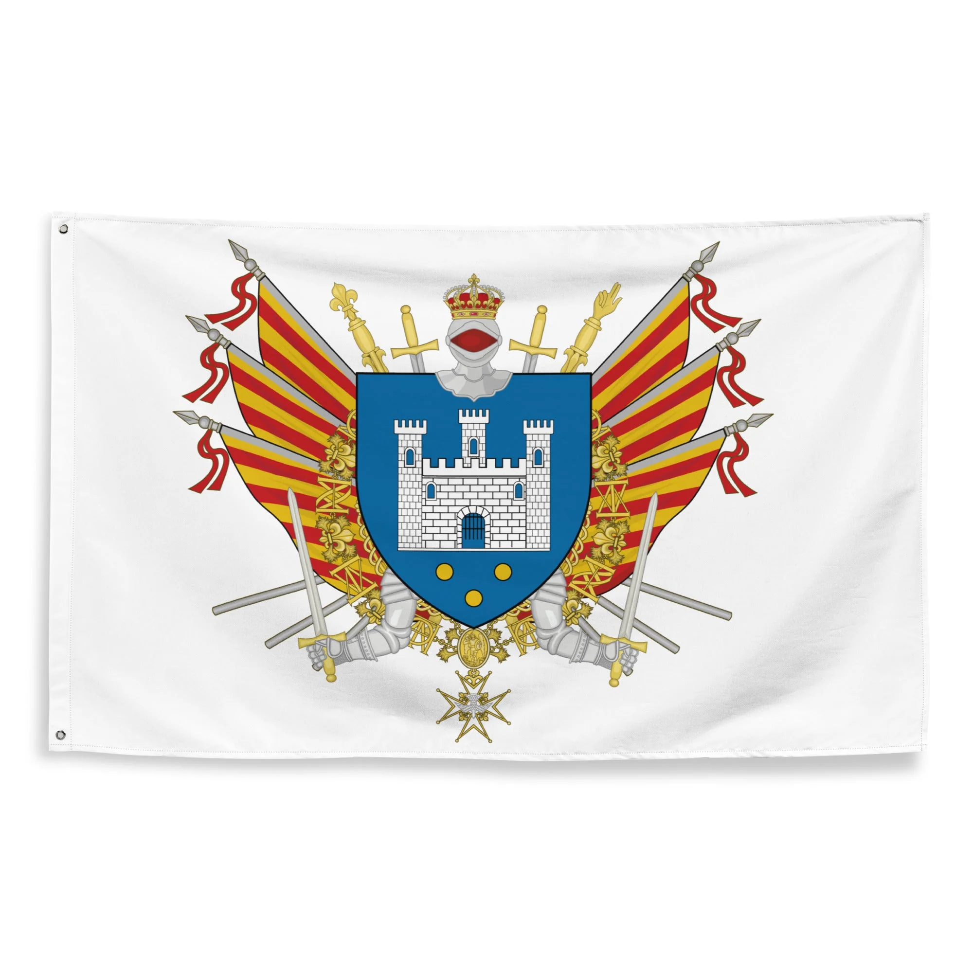 Drapeau - Blason d'Hyères