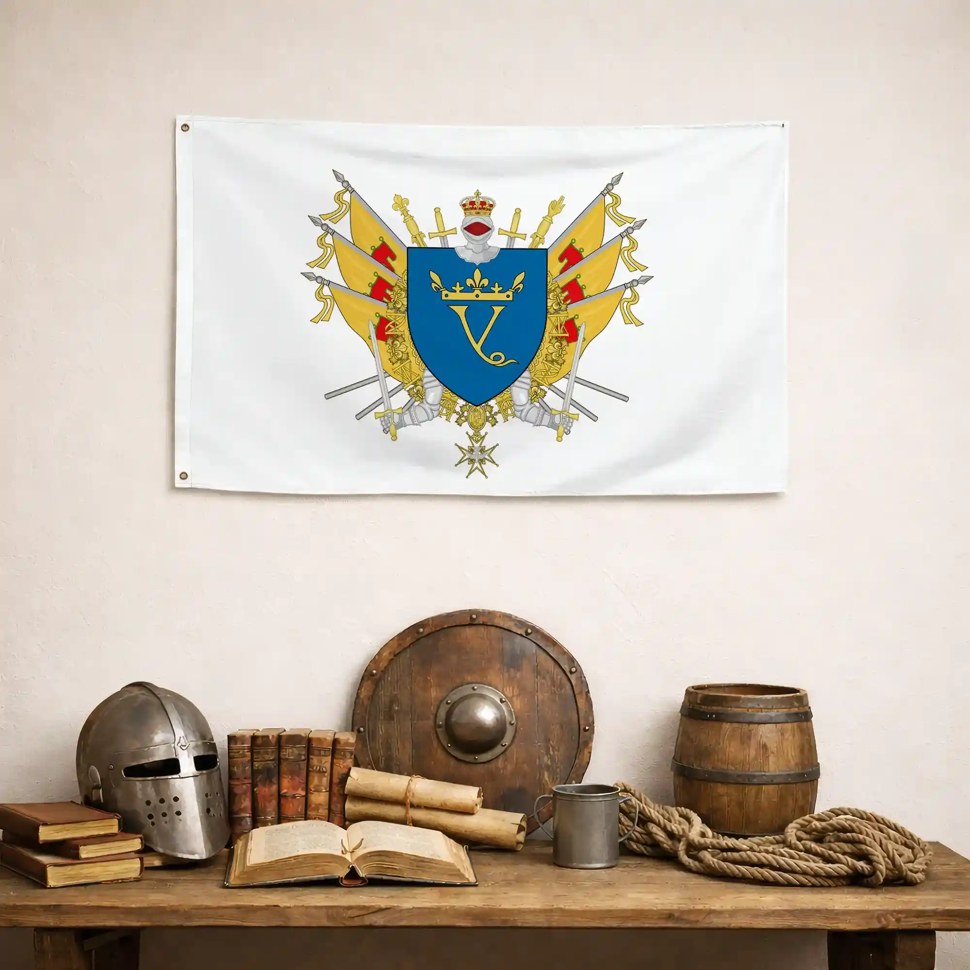Drapeau - Blason d'Issoire - Image 5