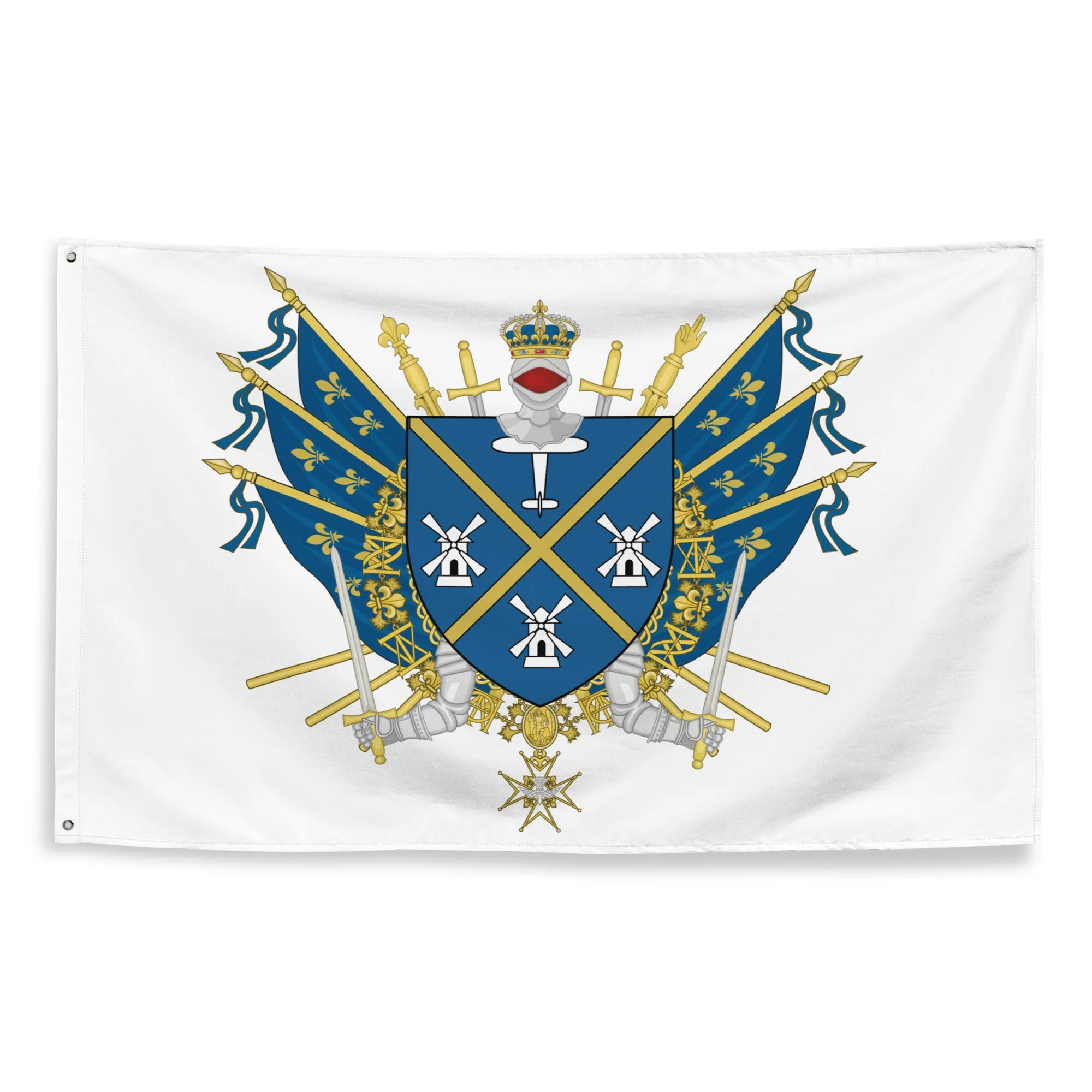 Drapeau - Blason d'Issy-les-Moulineaux