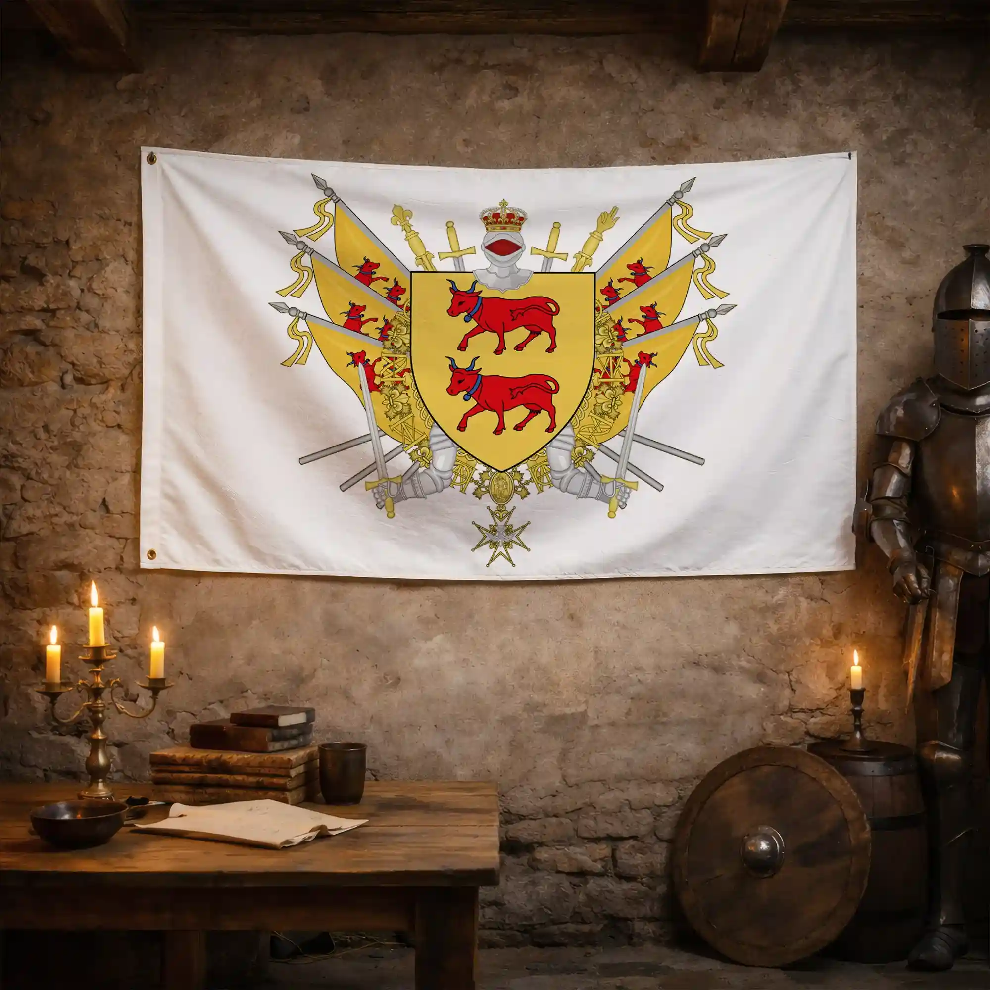 Drapeau - Blason du Béarn - Image 3