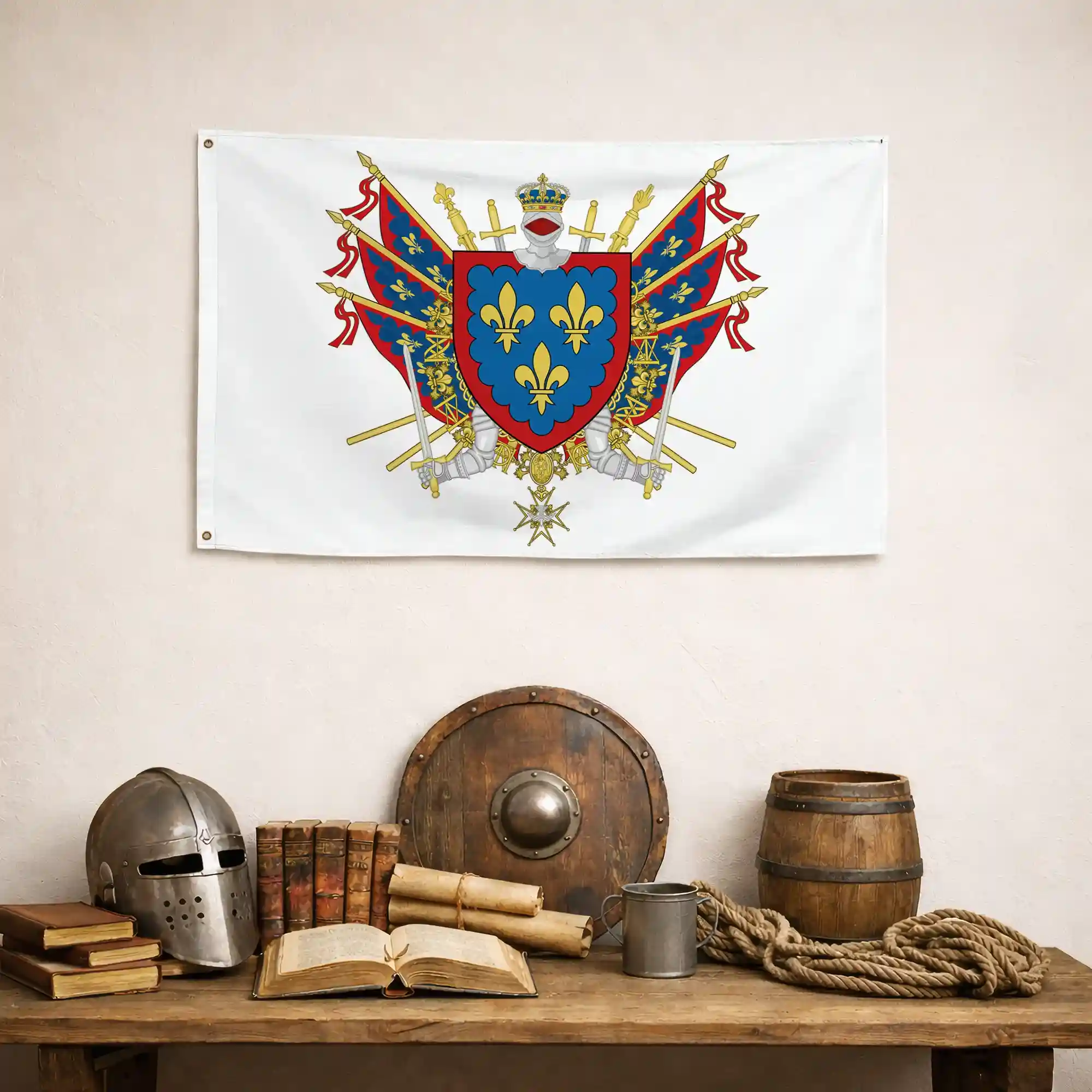 Drapeau - Blason du Berry - Image 5