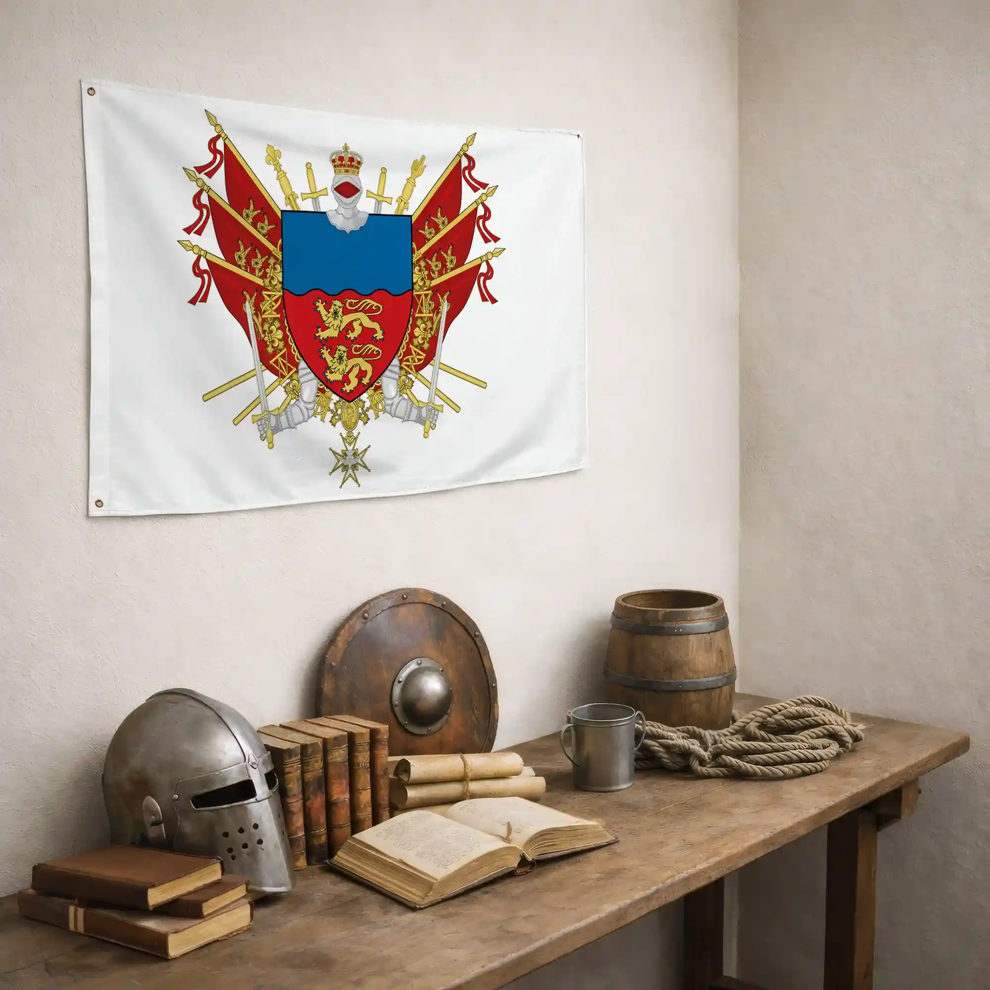 Drapeau - Blason du Calvados (14) - Image 6