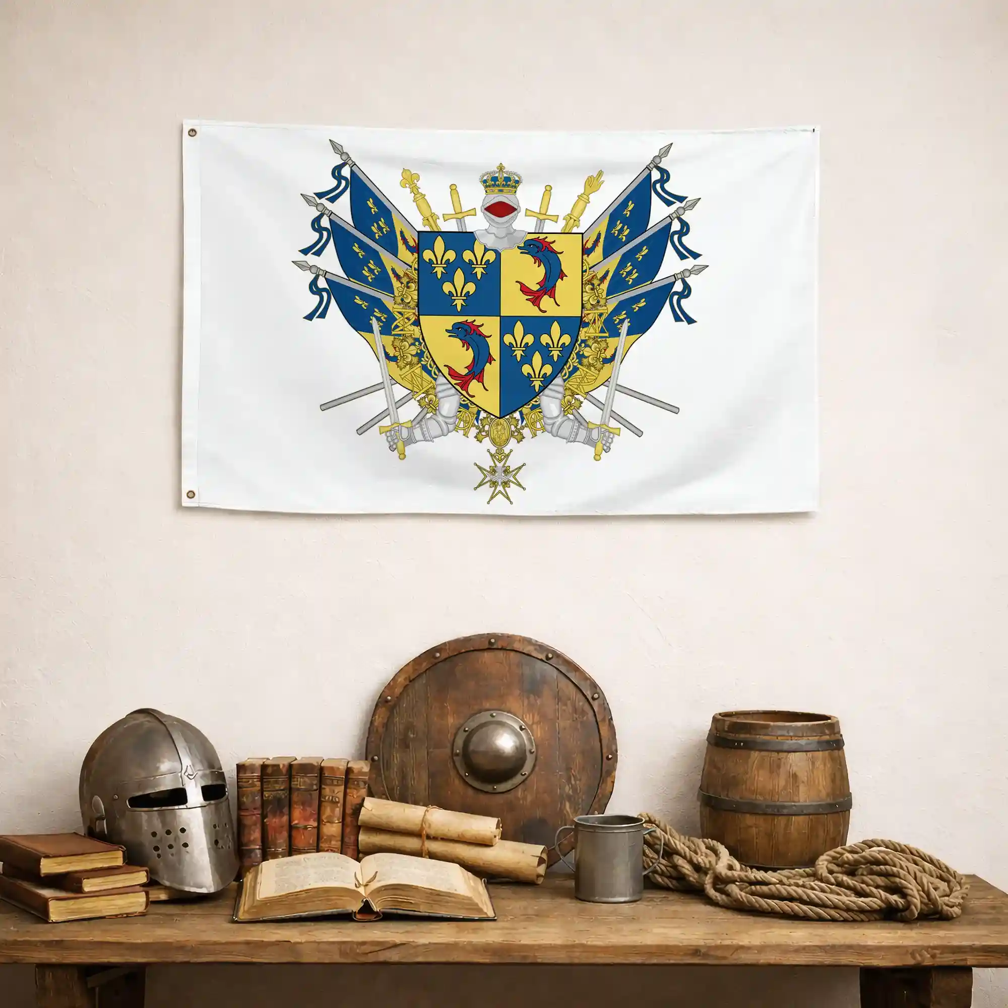 Drapeau - Blason du Dauphiné - Image 5