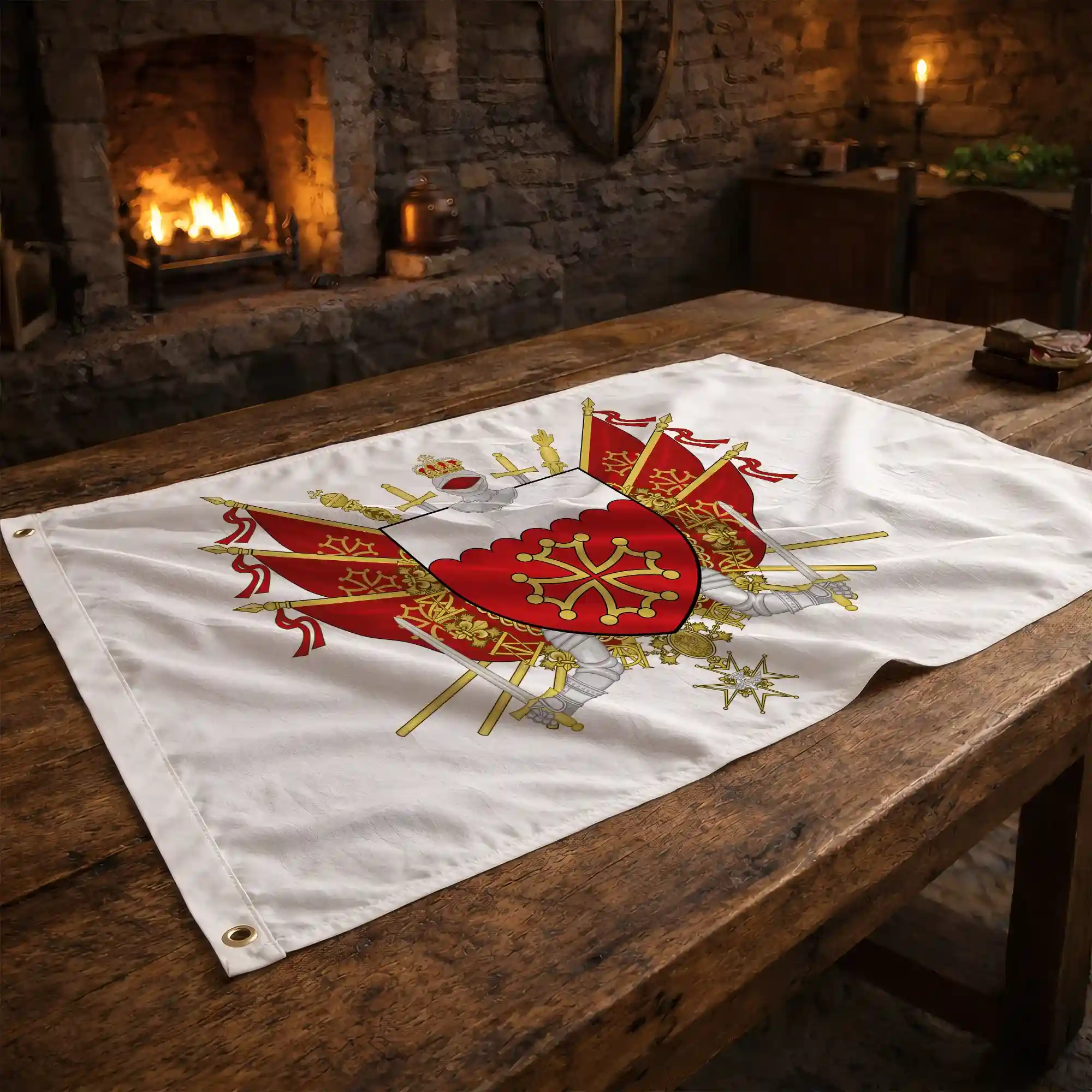 Drapeau - Blason du Gard (30) - Image 2