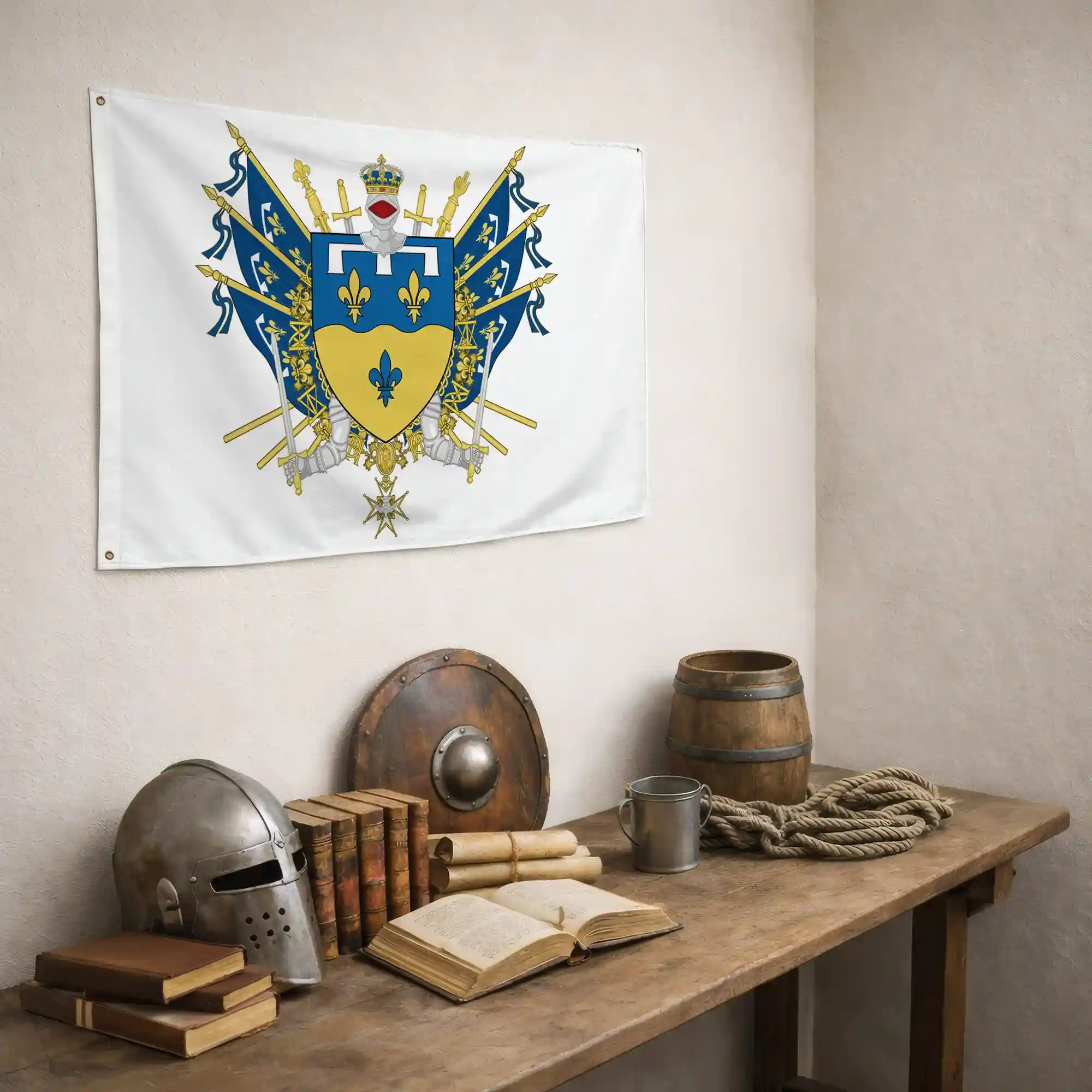Drapeau - Blason du Loir-et-Cher (41) - Image 6