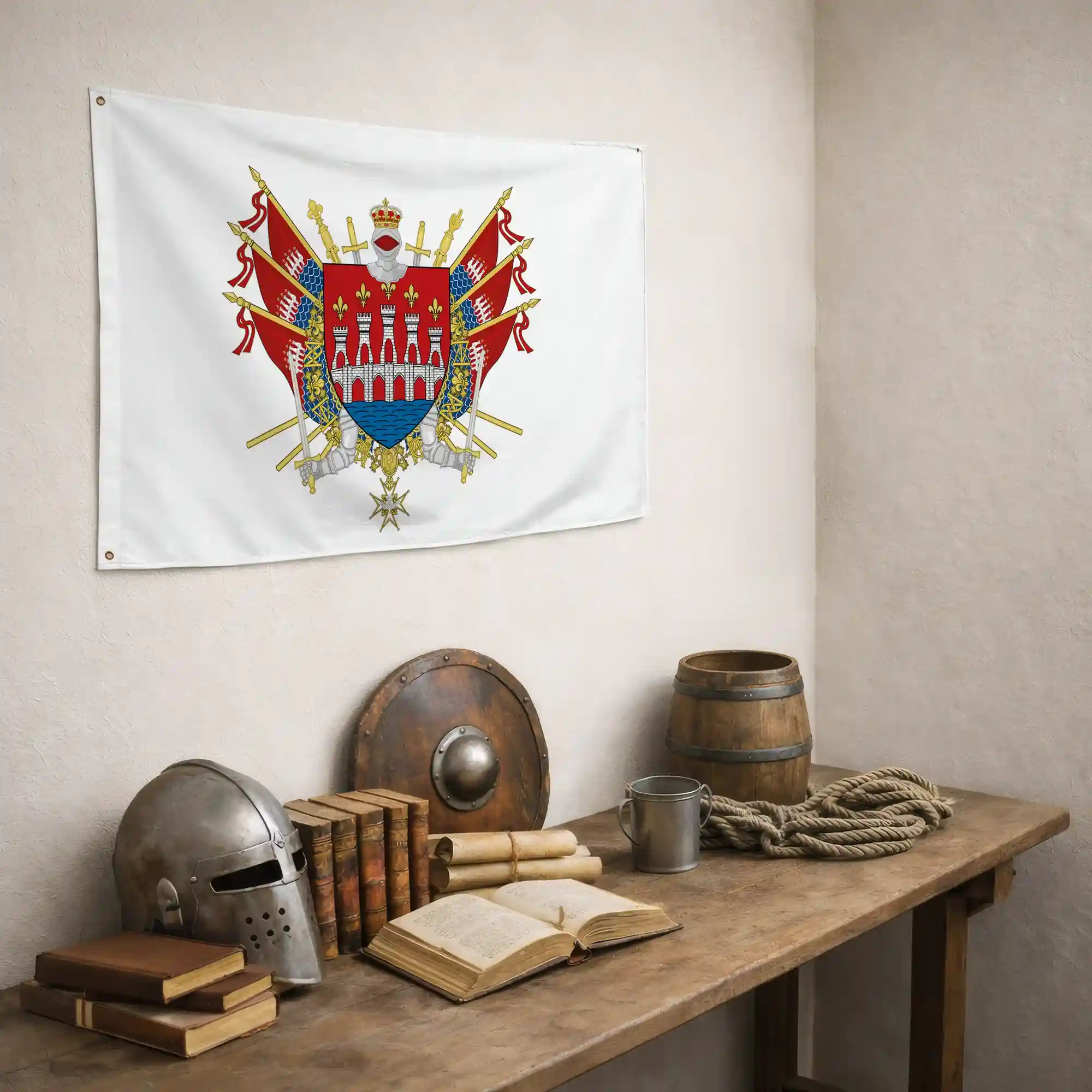 Drapeau - Blason du Lot (46) - Image 5