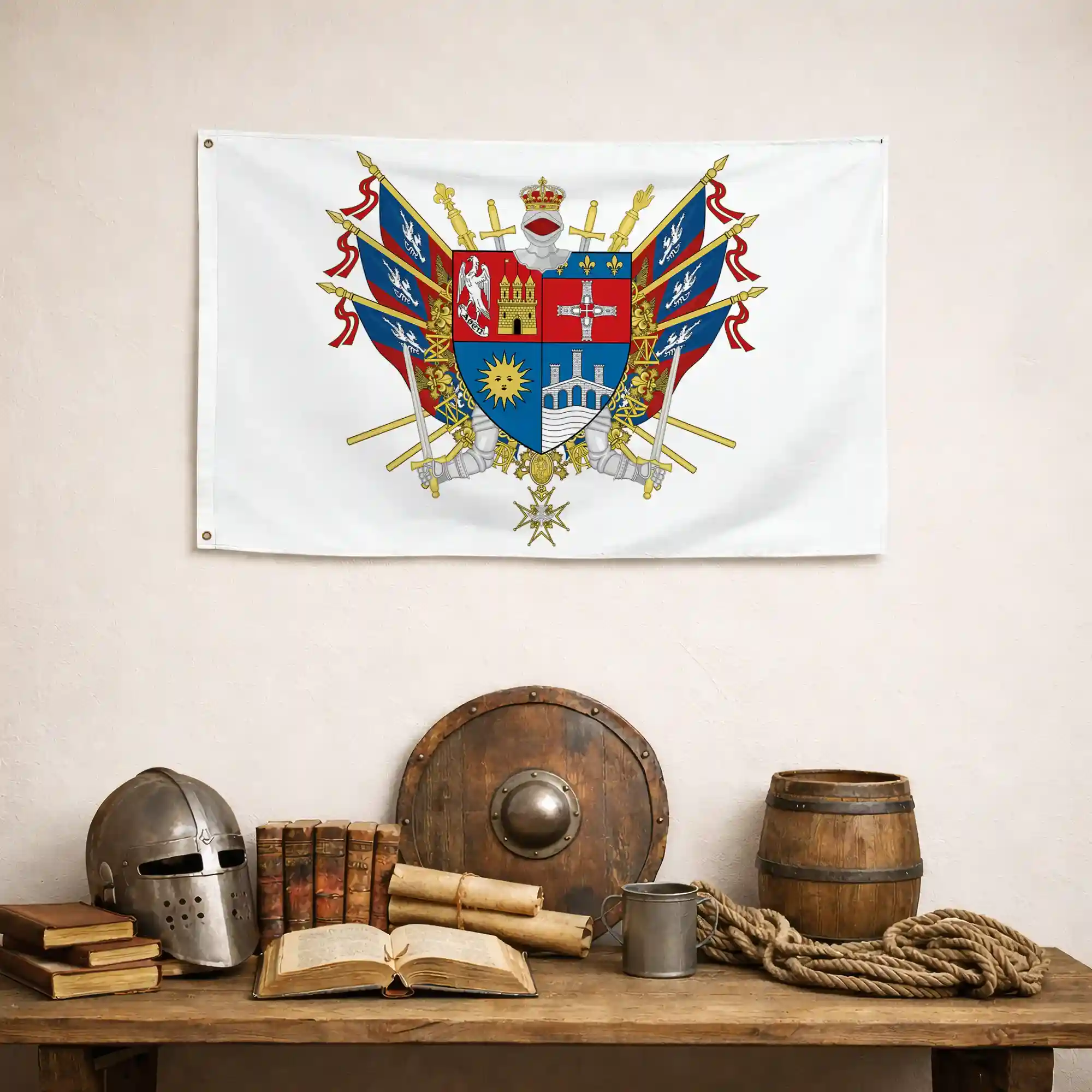 Drapeau - Blason du Lot-et-Garonne (47) - Image 5