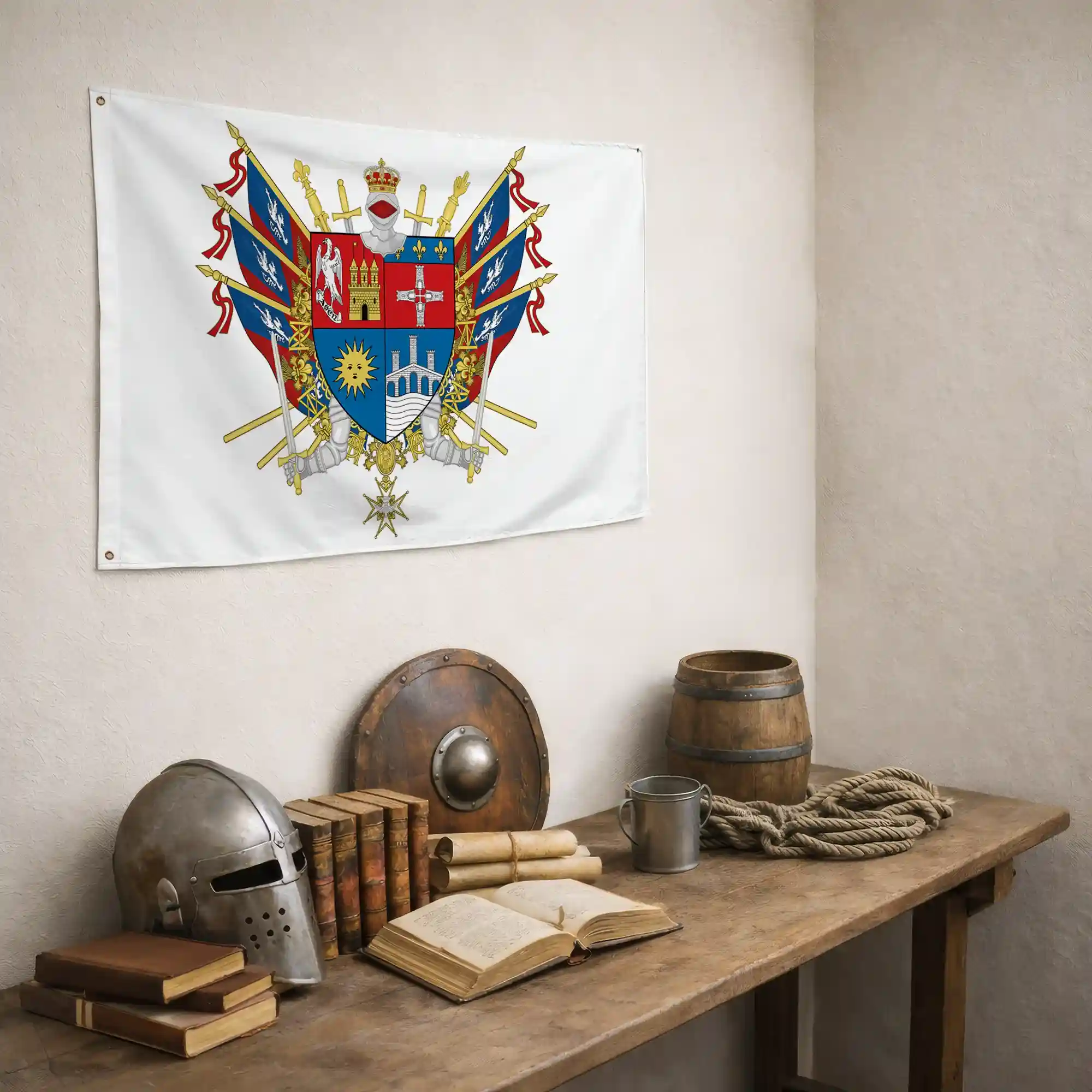 Drapeau - Blason du Lot-et-Garonne (47) - Image 6