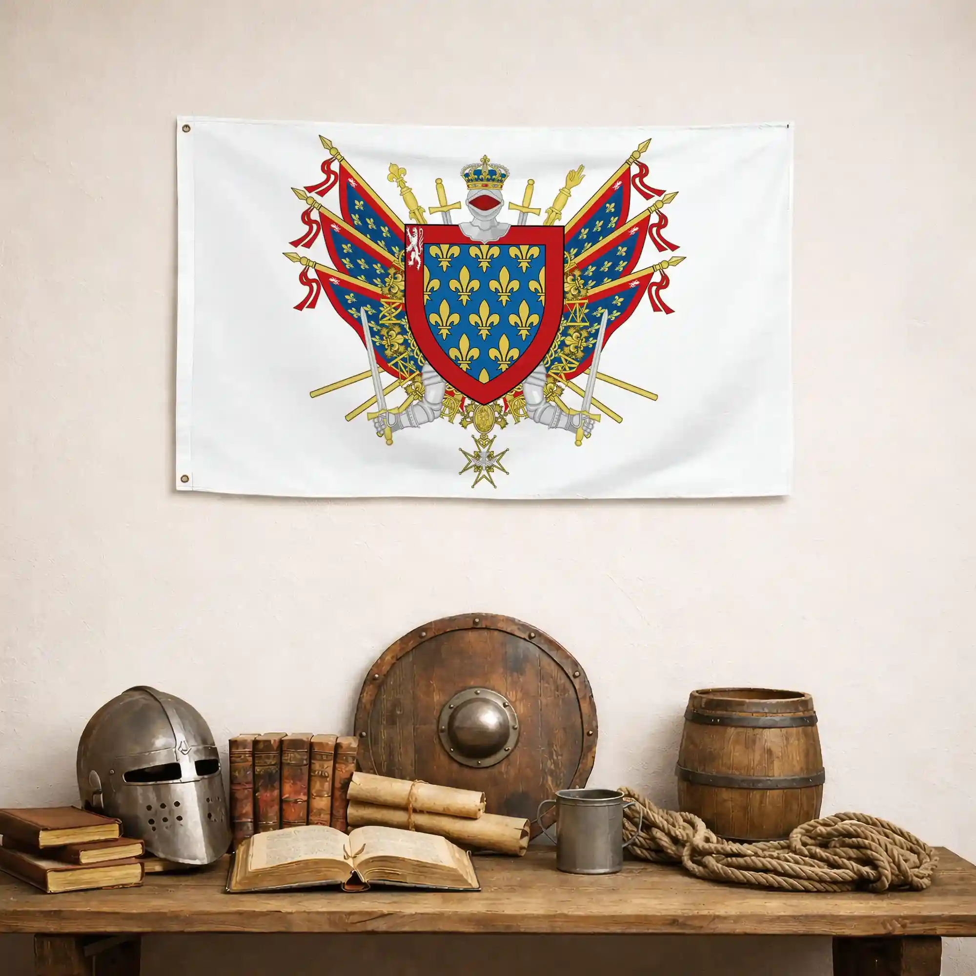 Drapeau - Blason du Maine - Image 5