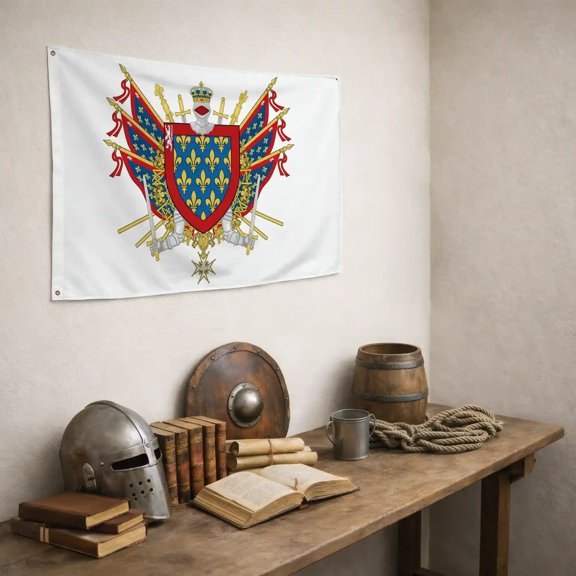 Drapeau - Blason du Maine - Image 6