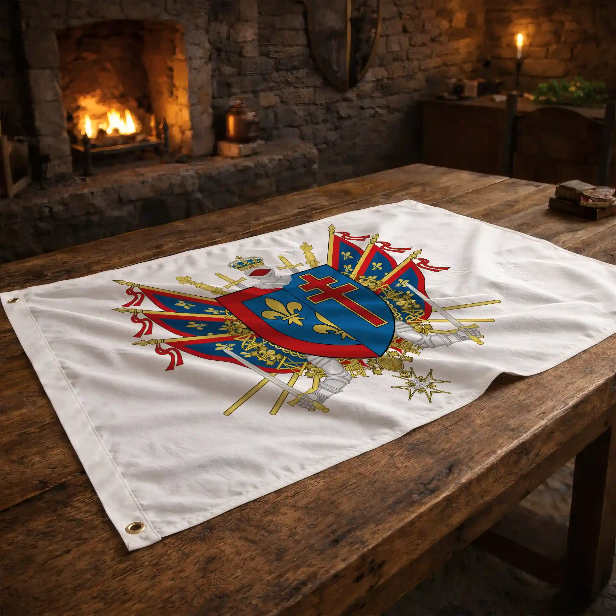 Drapeau - Blason du Maine-et-Loire (49) - Image 2