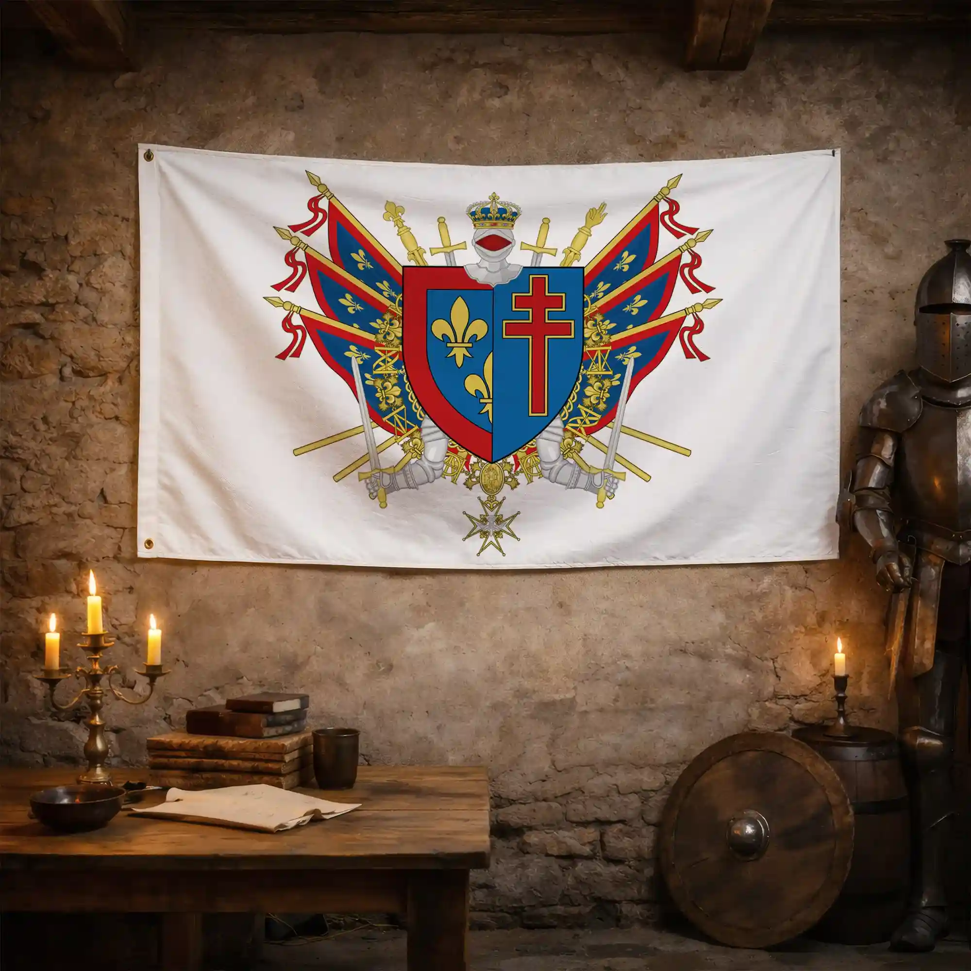 Drapeau - Blason du Maine-et-Loire (49) - Image 3