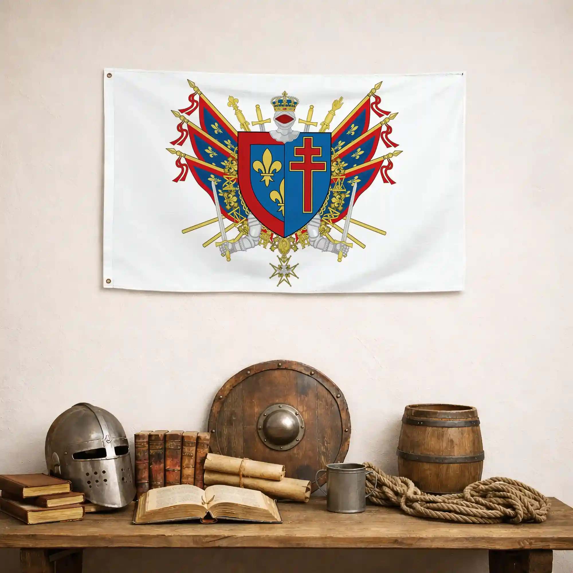 Drapeau - Blason du Maine-et-Loire (49) - Image 5