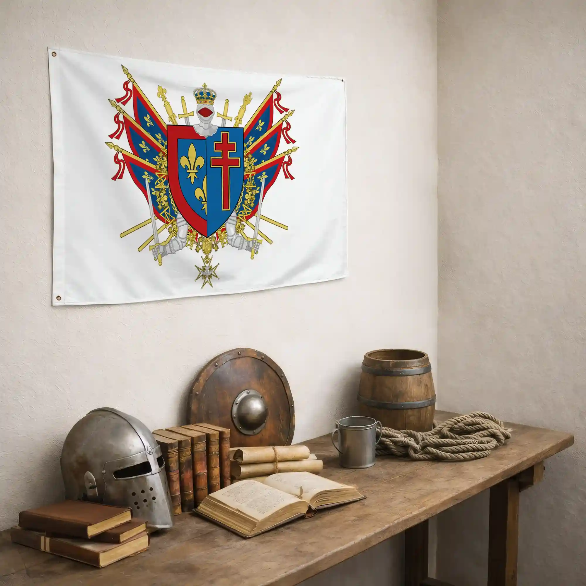 Drapeau - Blason du Maine-et-Loire (49) - Image 6