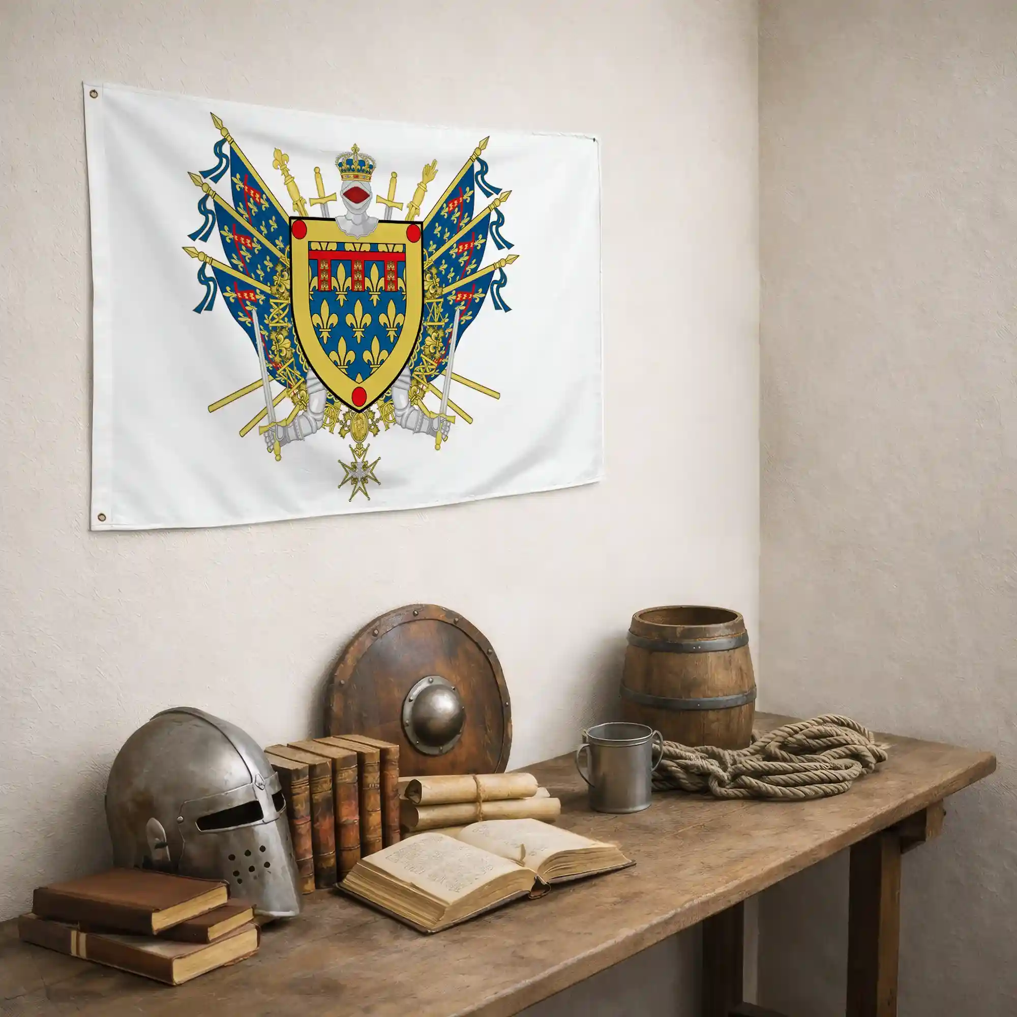Drapeau - Blason du Pas-de-Calais (62) - Image 6