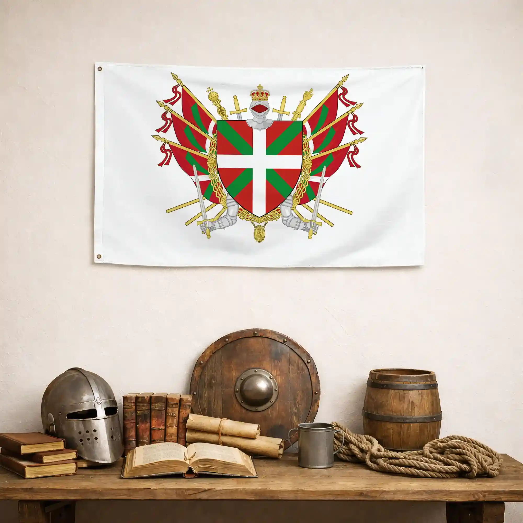 Drapeau - Blason du Pays Basque - Image 5