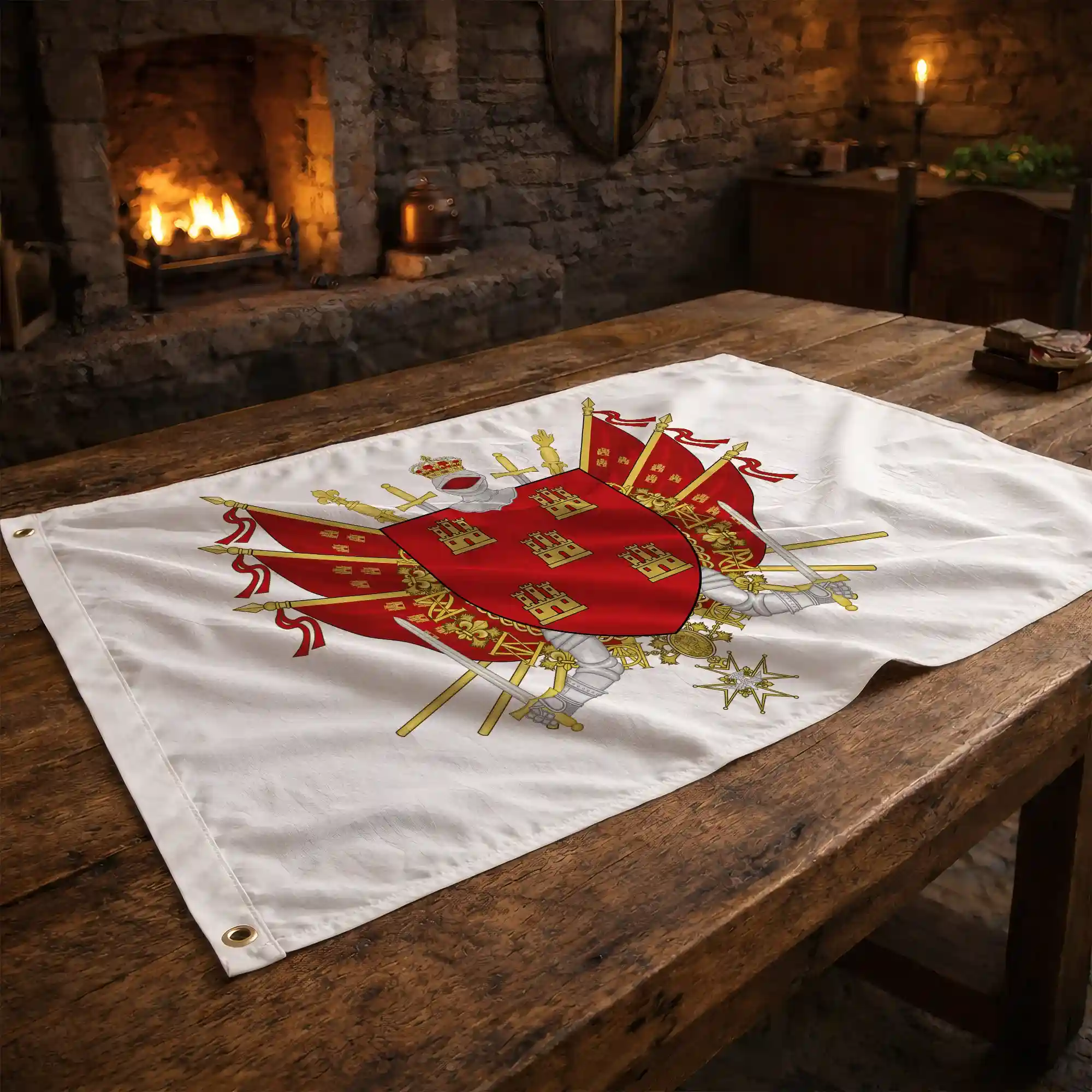 Drapeau - Blason du Poitou - Image 2