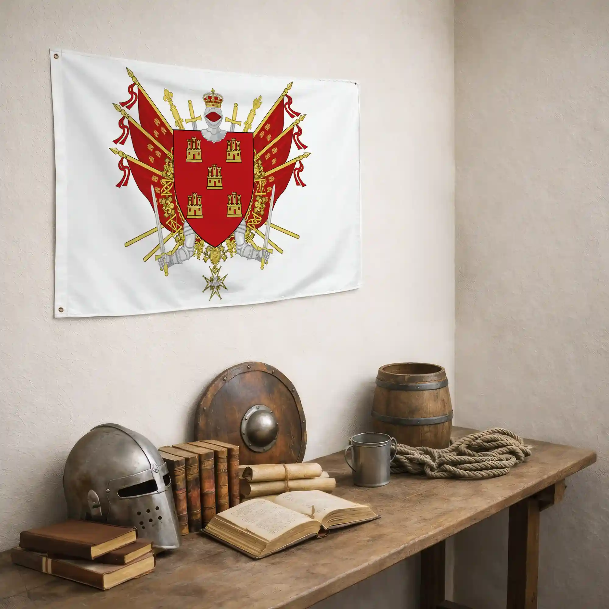 Drapeau - Blason du Poitou - Image 6