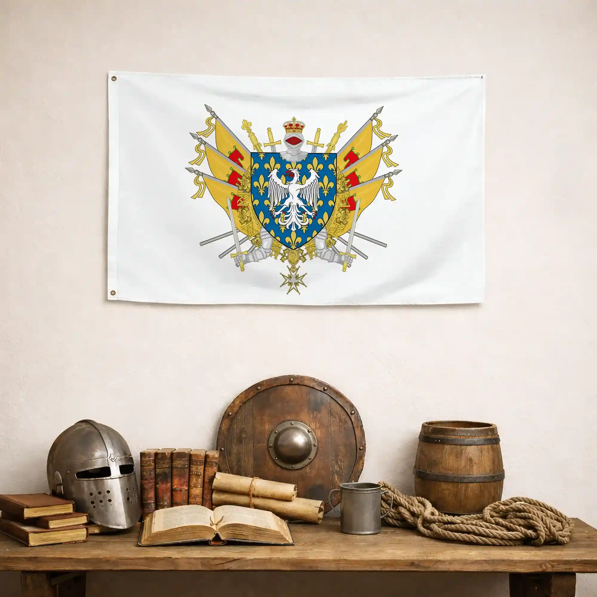 Drapeau - Blason du Puy-en-Velay - Image 4