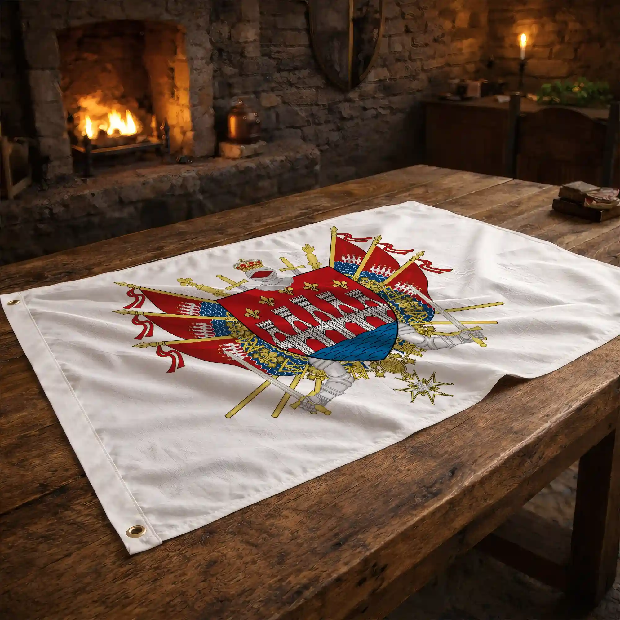 Drapeau - Blason du Quercy - Image 2